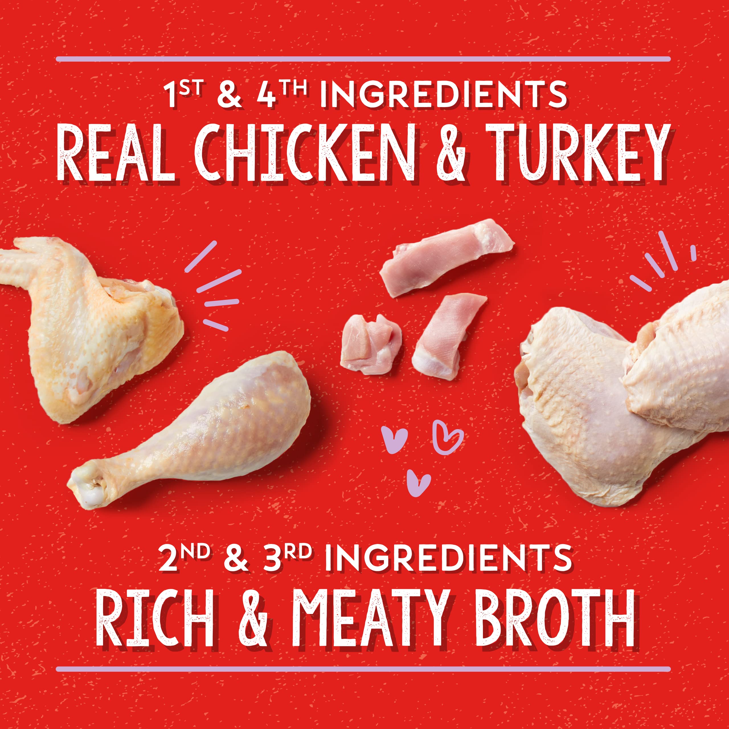 Stella & Chewys Lil Bites Savory Stews for Small Breeds Chicken & Turkey Dinner in Broth, 2.7 oz Cups (Pack of 12)