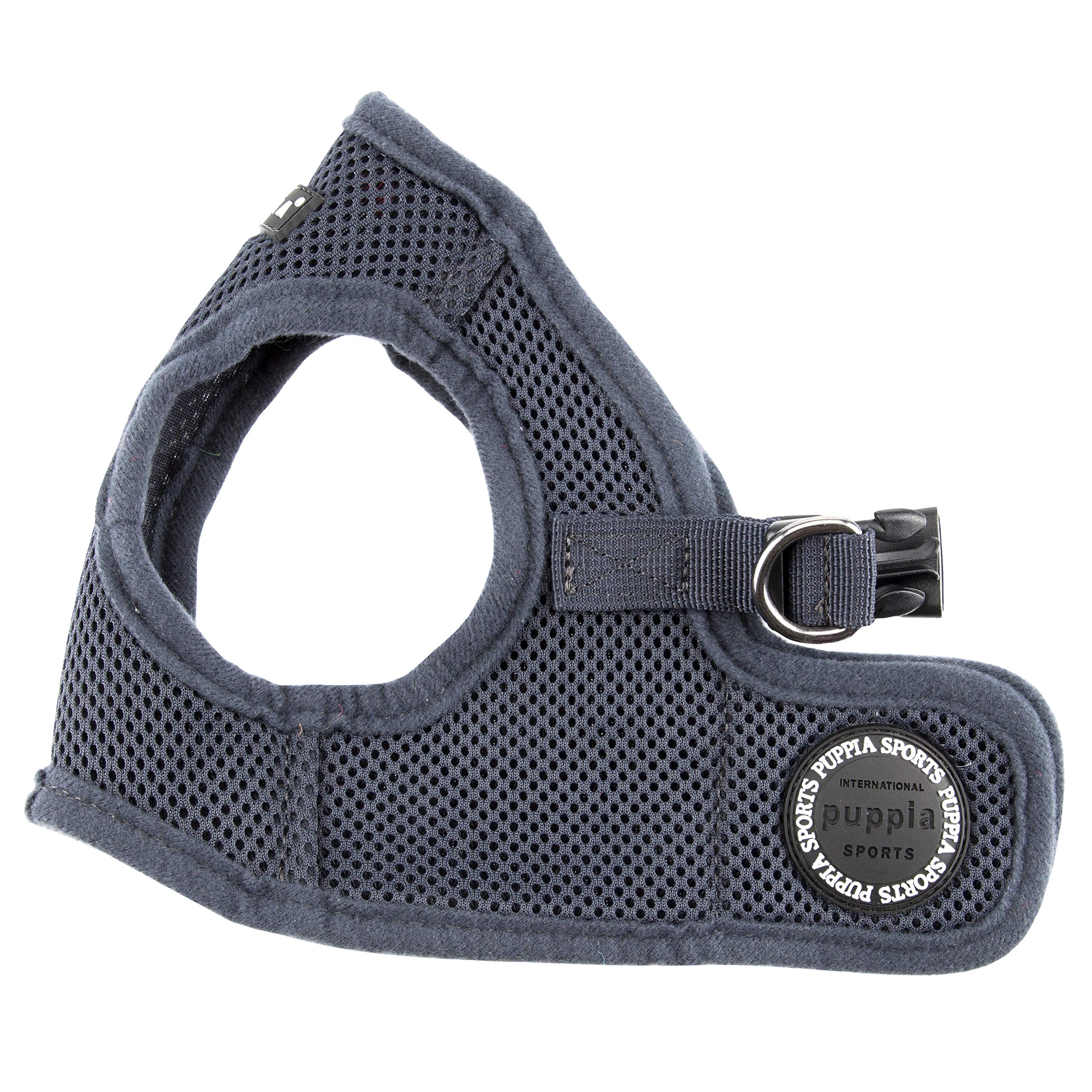 Puppia International Soft Vest Harness, X-Small, Grey