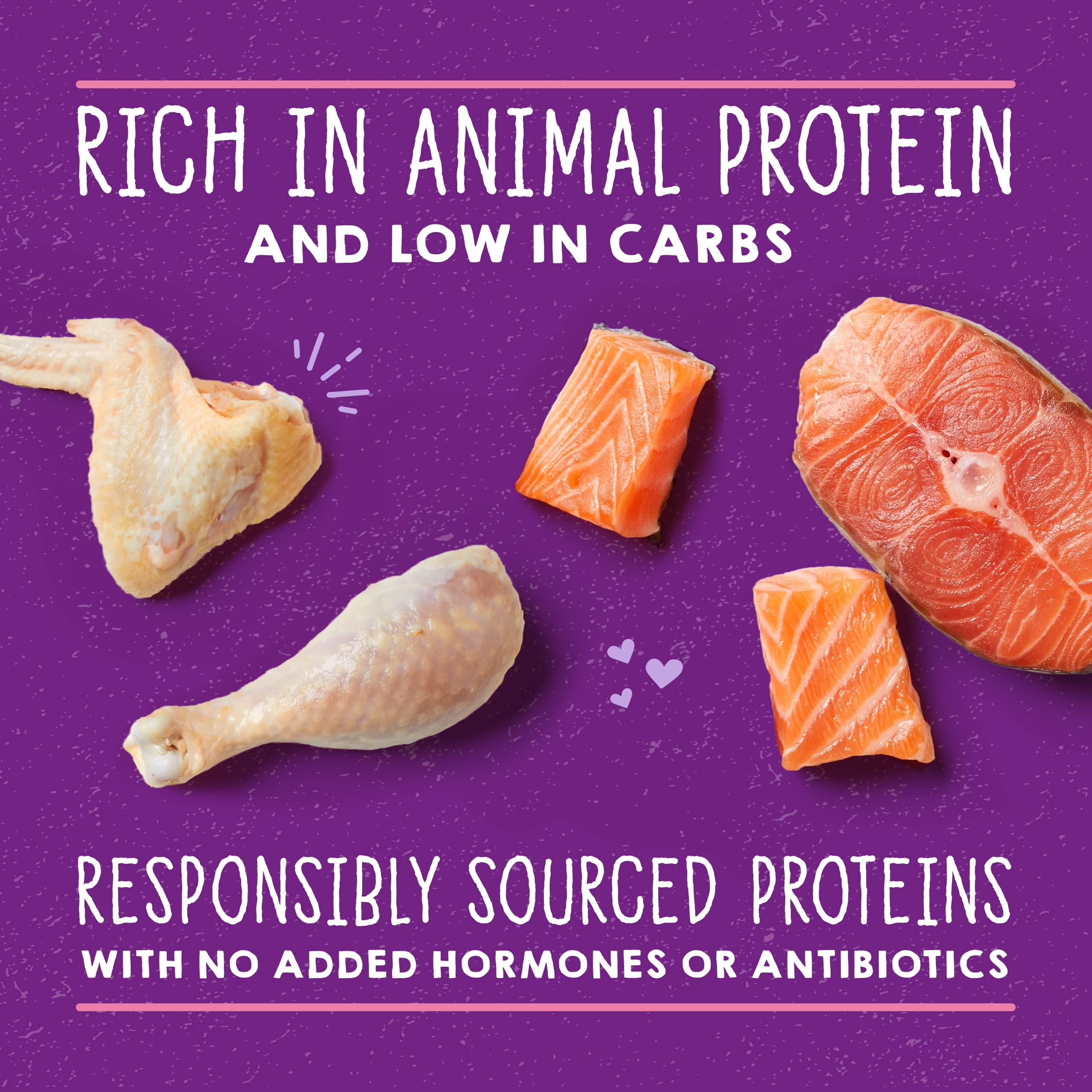 Stella & Chewys Carnivore Cravings Savory Shreds Cans - Grain Free, Protein Rich Wet Cat Food - Cage-Free Chicken & Wild-Caught