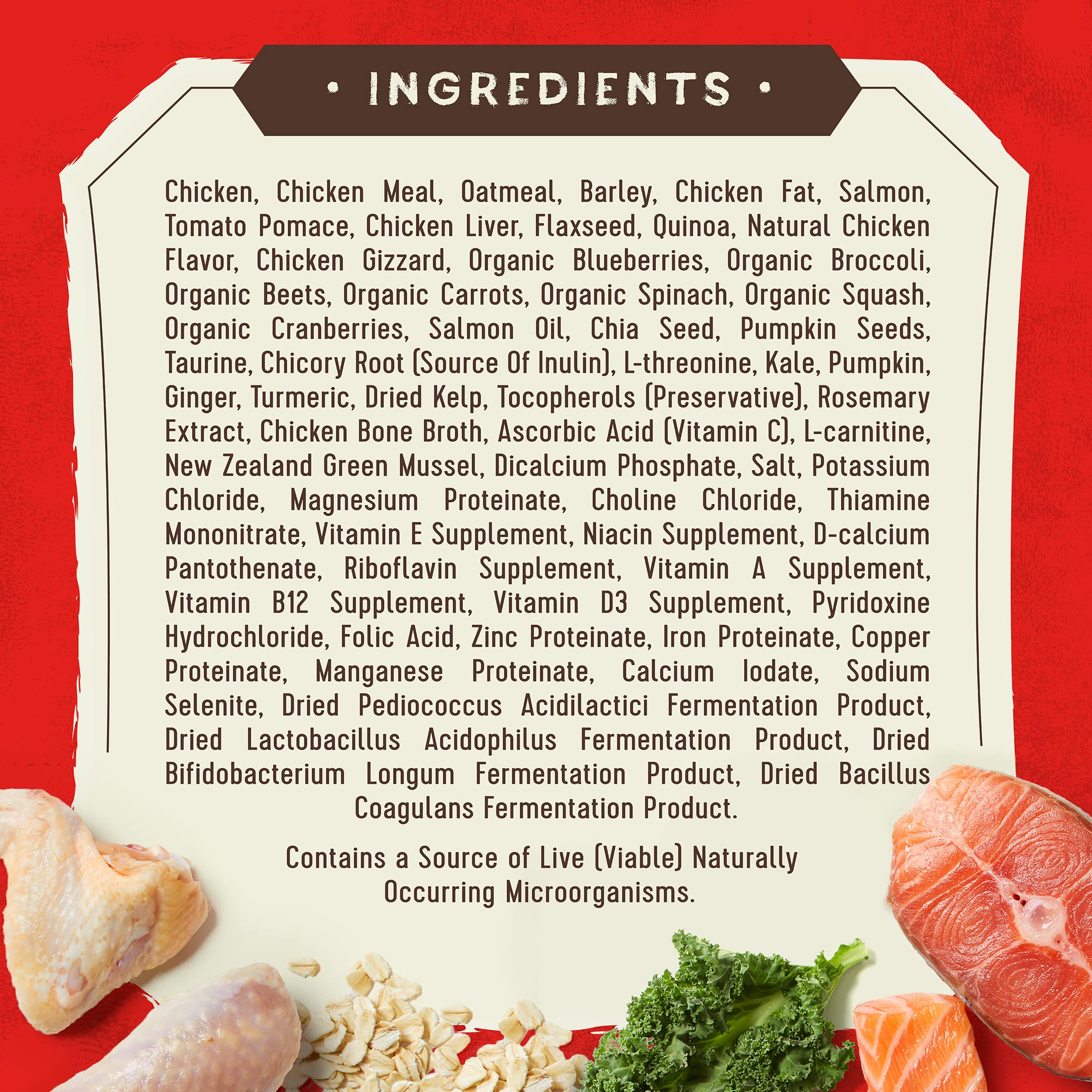 Stella & Chewys SuperBlends Raw Blend Wholesome Grains Puppy Cage-Free Chicken & Wild Caught Salmon Recipe with Superfoods, 3.2