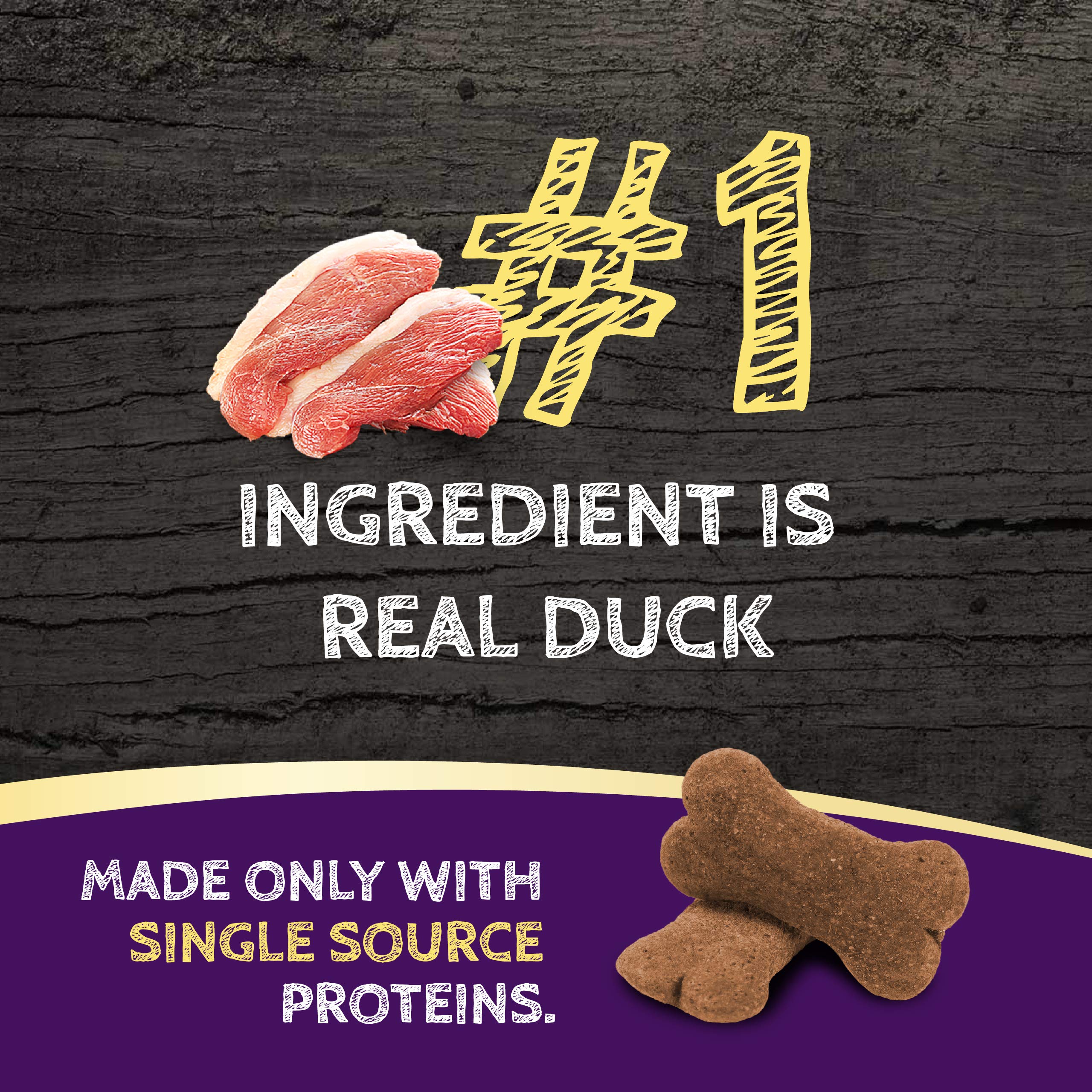 Zignature Duck Limited Ingredient Formula Biscuit Dog Treat 12oz