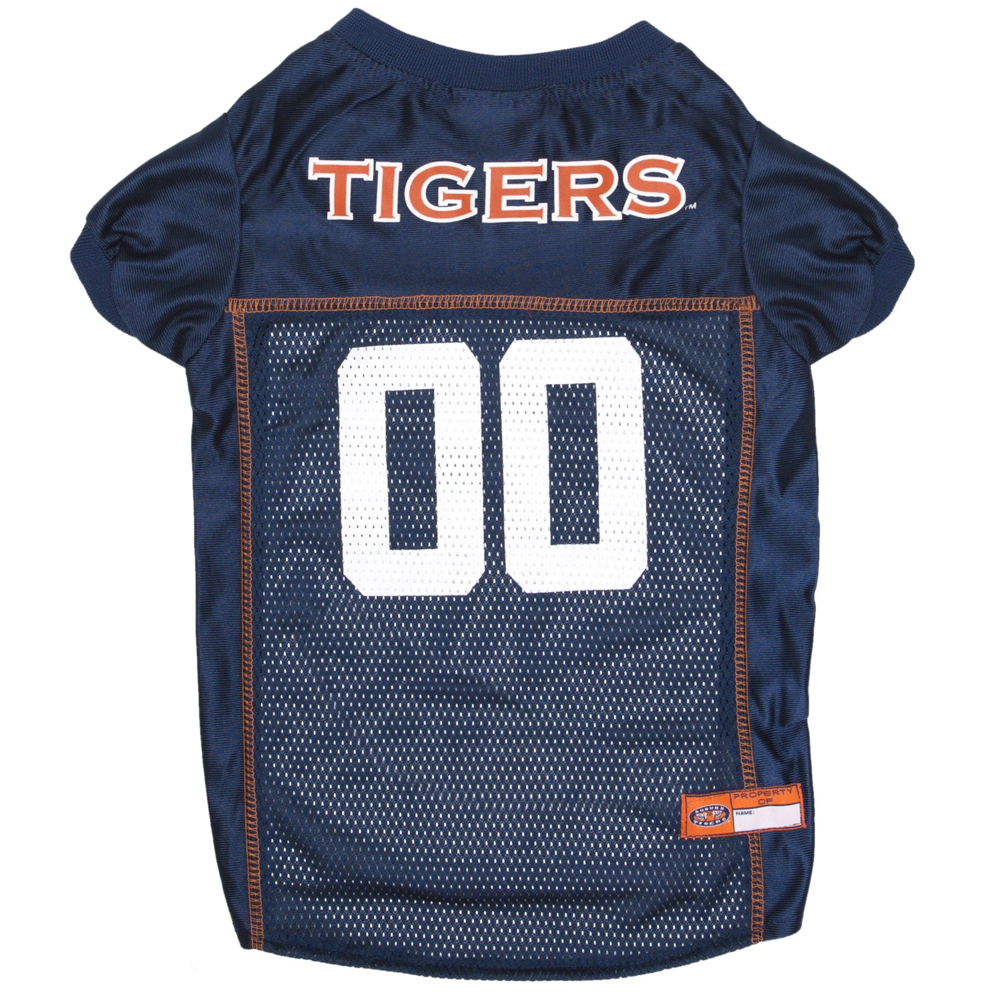 Pets First NCAA College AUburn Tigers Mesh Jersey for DOGS & CATS, X-Small.Licensed Dog Jersey with your Favorite Football/Baske