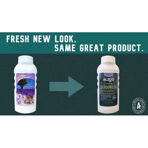 Alzoo Cat Litter Deodorizer Fragrant Fresh Lavender 26 oz.