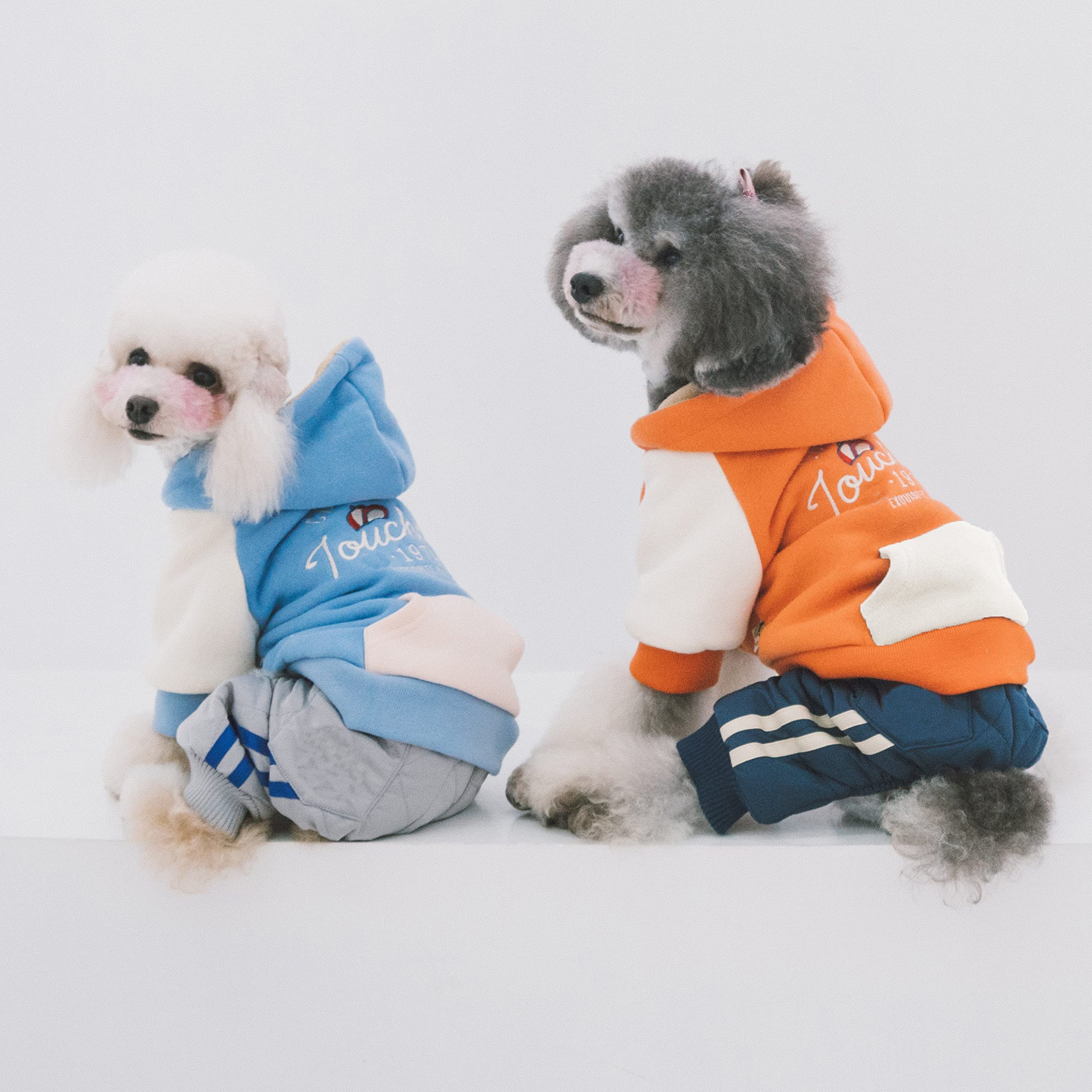 Touchdog Heritage Soft-Cotton Fashion Dog Hoodie , Small, Pink