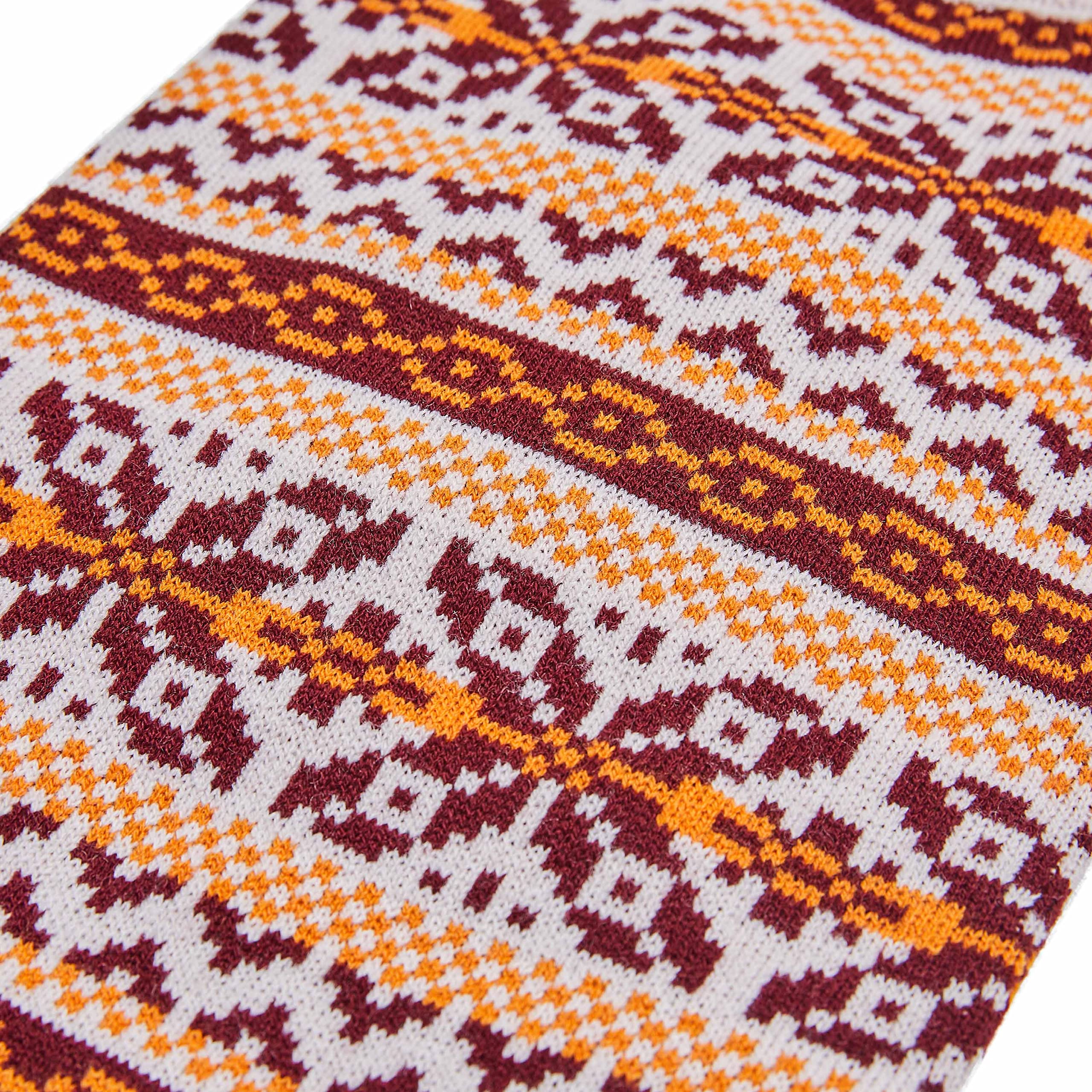 Blueberry Pet Artisan Everyday Turtleneck Fair Isle Fall Winter Pullover Dog Sweater In Beige, Back Length 14', Warm Clothes For Medium Dogs