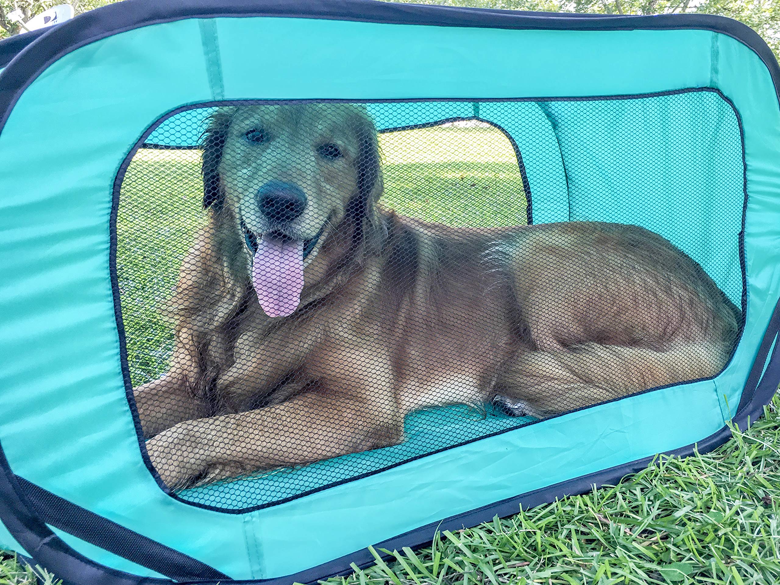 Pop Open Collapsible Travel Crate In 2 Sizes (Large)