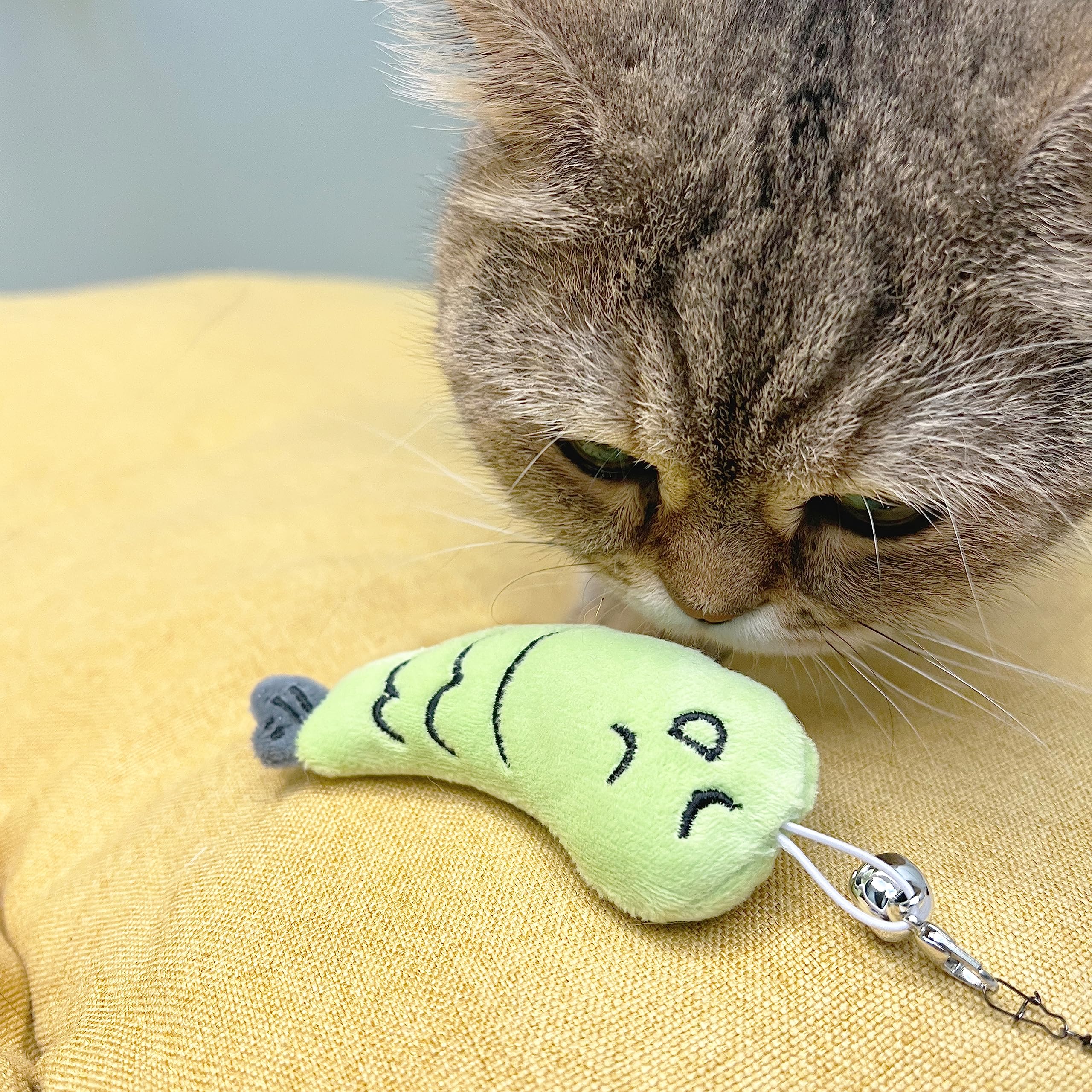 Agger Cat Casting Fishing Pole Toy, Cat Casting Toy Set, Interactive Toy For Cats, Tangle-Free Design, Cat Toy For Indoor Outdoo