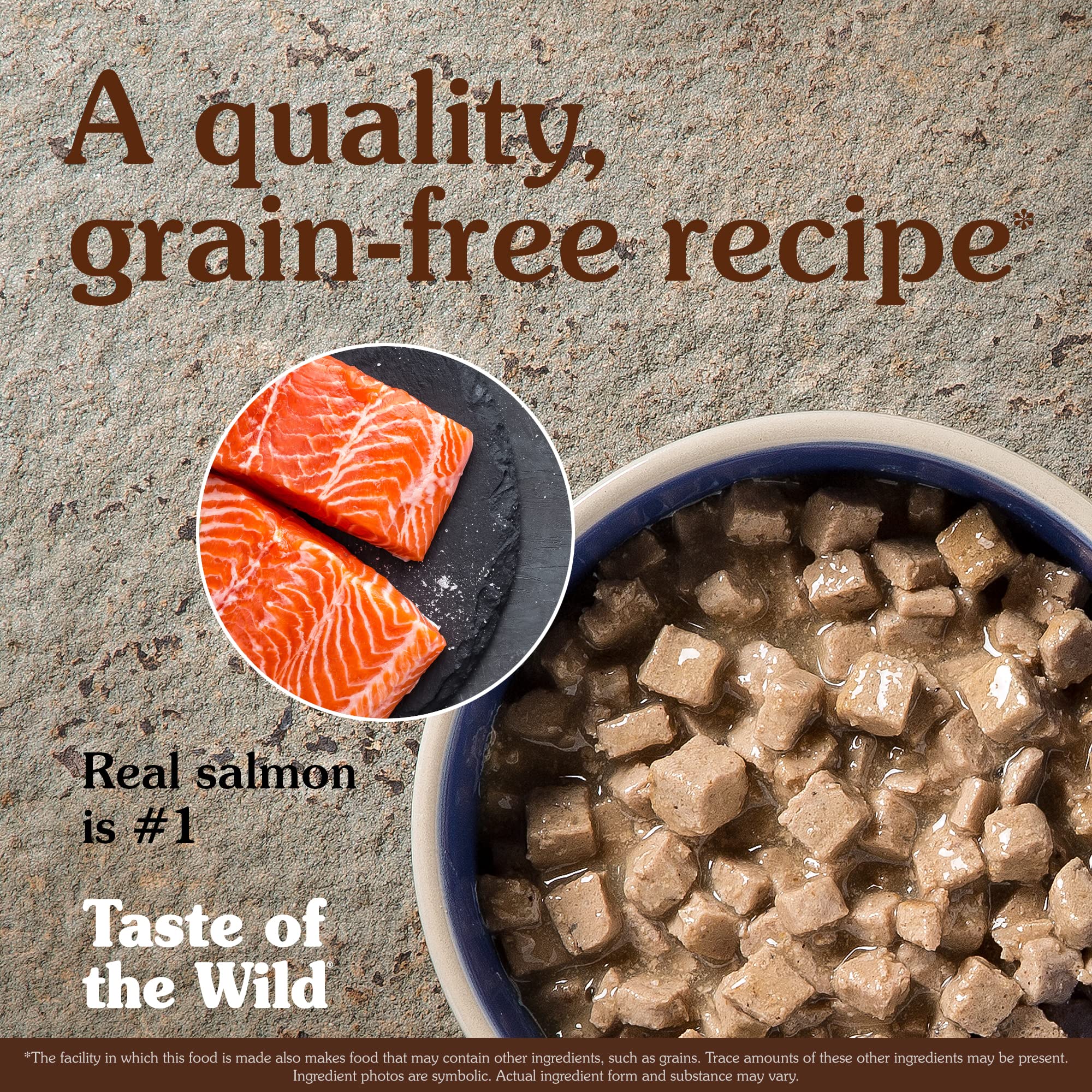 Taste of the Wild Rocky Mountain Feline Recipe with Salmon & Venison in Gravy Salmon 3oz