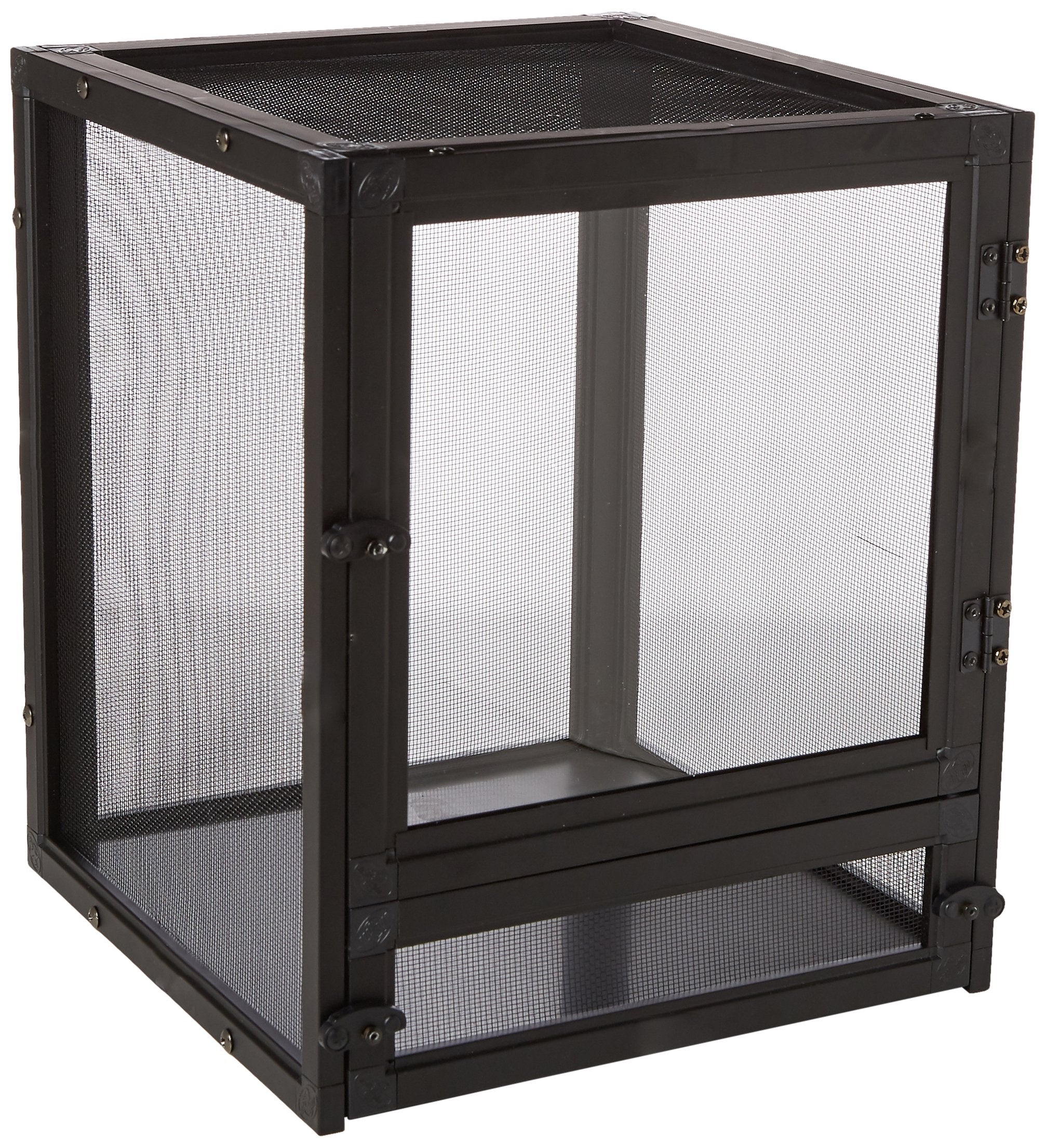 Zoo Med Nano Breeze Aluminum Screen Cage Habitat - 1 Pack (10L x 10W x 12H)