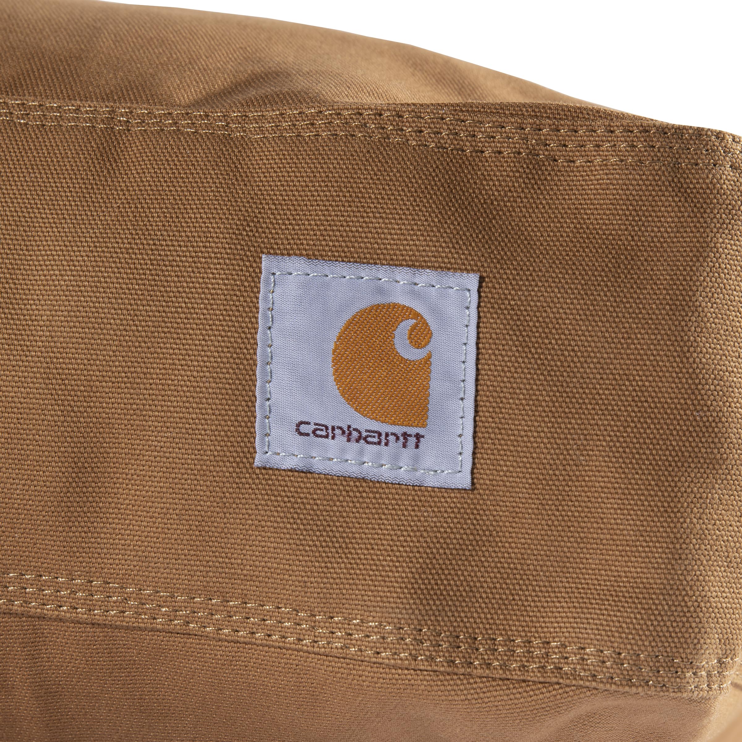 Carhartt Durable Canvas Pet Bed, Water Resistant, 27"x35"x4", Firm Duck, Carhartt Brown, Medium