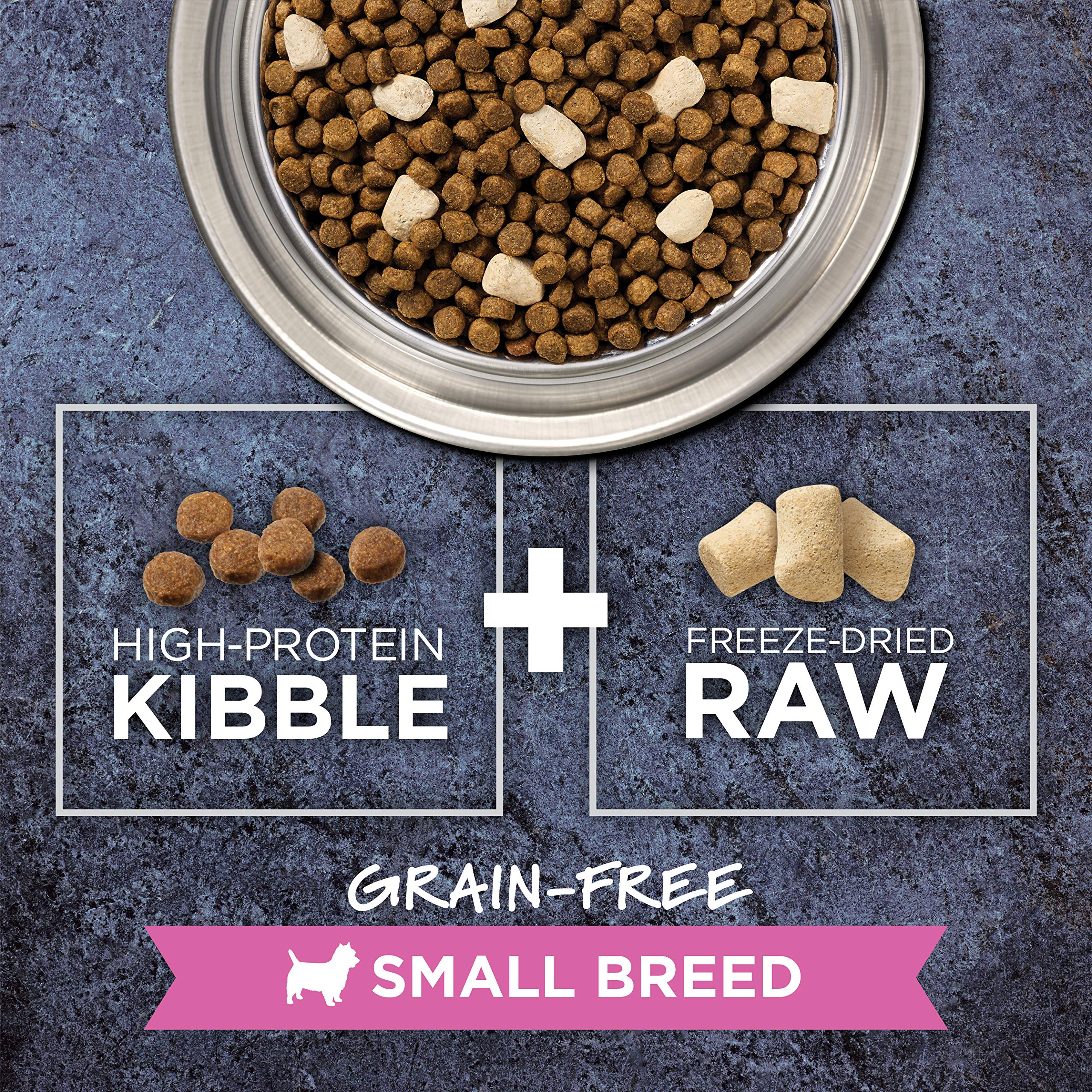 Instinct Raw Boost Small Breed Grain Free Recipe with Real Chicken Natural Dry Dog Food, 4 lb. Bag