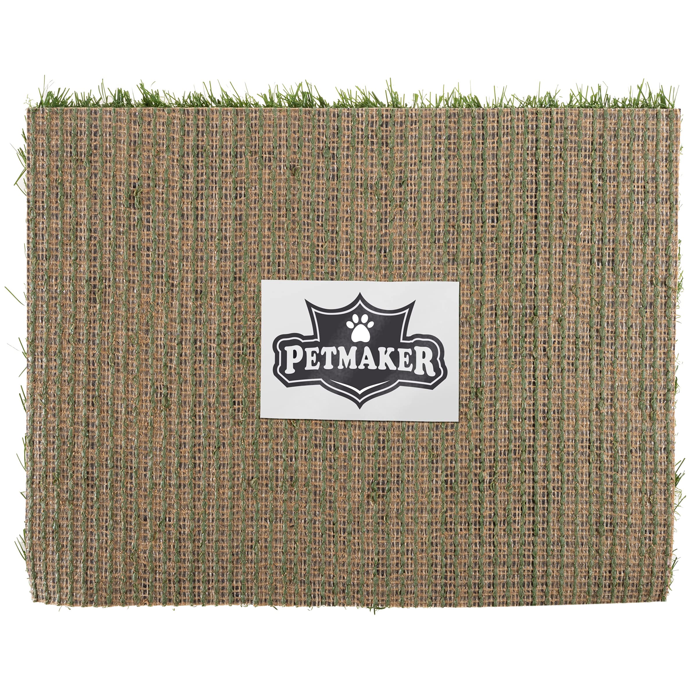Pee Pads For Dogs - Set Of Three 18.5X14-Inch Replacement Turf Grass Mats For Potty Training - Dog Housebreaking Supplies For Small Pets By Petmaker