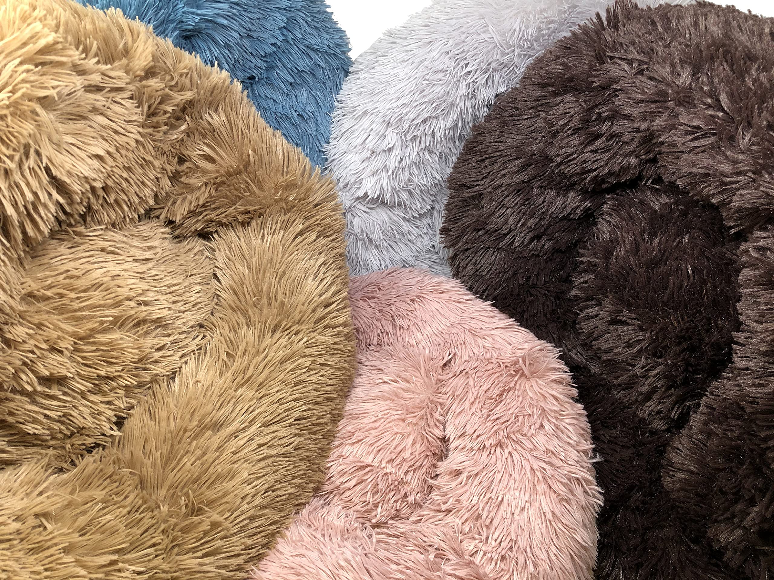 Pet Life  'Nestler' High-Grade Plush and Soft Rounded Dog Bed