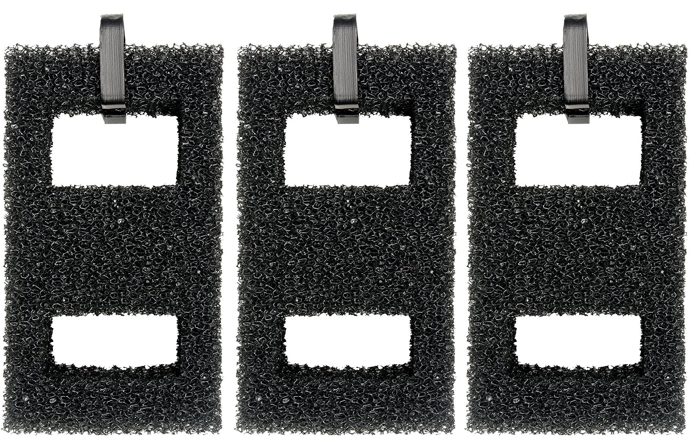 Fluval (3 Pack) Flex 15G Black Foam Filter Insert