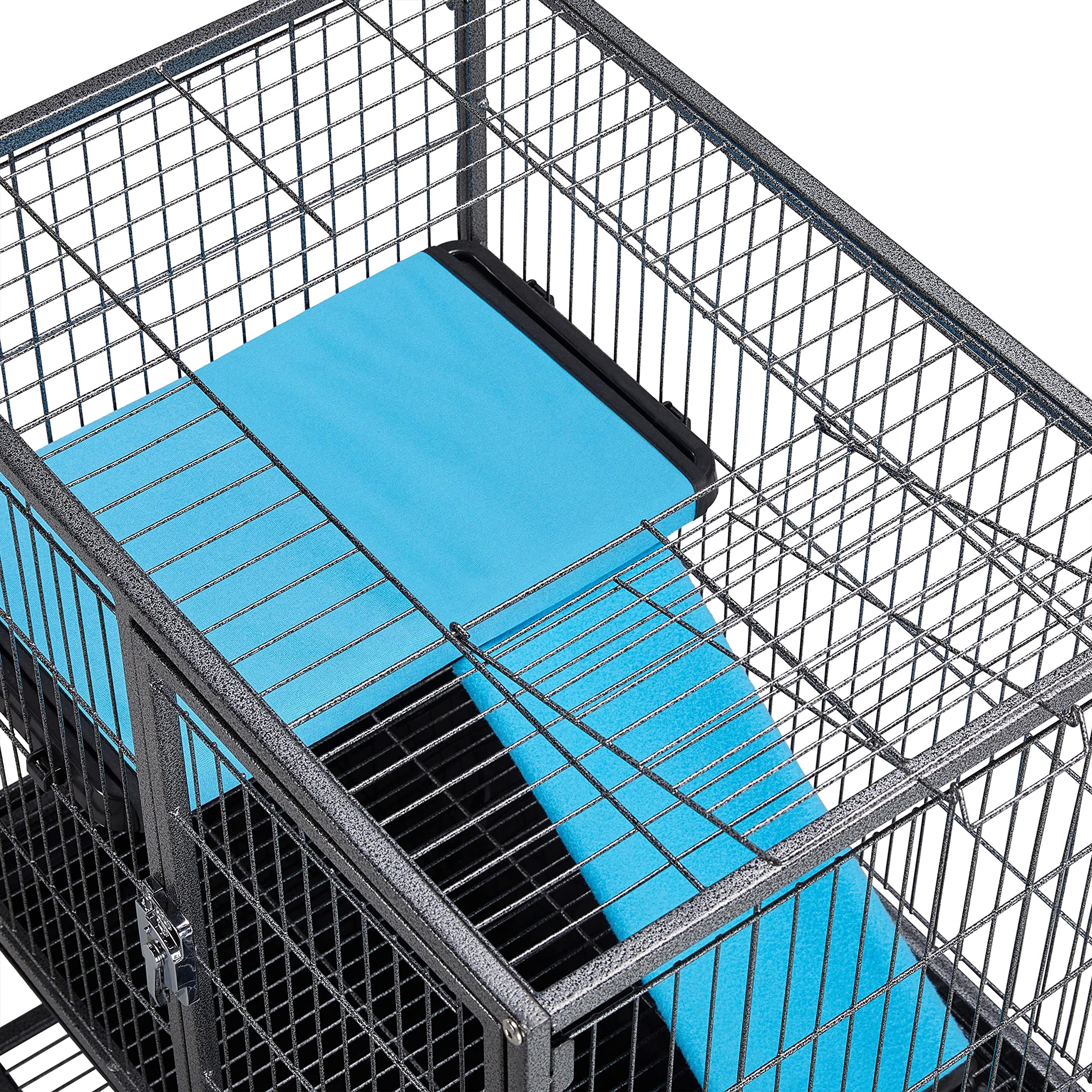 Yaheetech Metal 34'' Ferret Cage Critter Nation Cage Indoor For Adult Rats/Rabbits/Ferrets/Chinchillas 2-Tiers Small Animal Cage