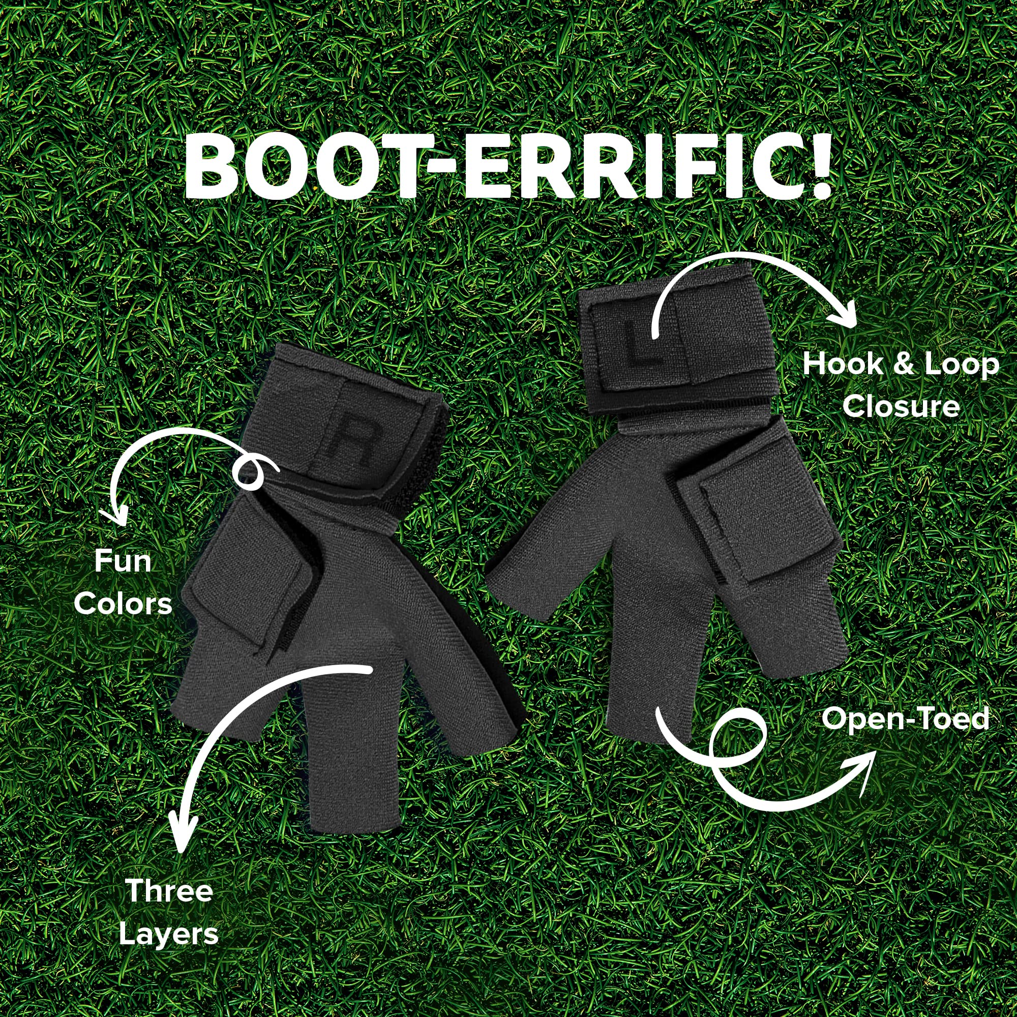 Birdy Bootie Chicken Shoes for Injured Feet - Protective Neoprene Footwear for Chicken, Open-Toe Design for Bumblefoot Relief, M