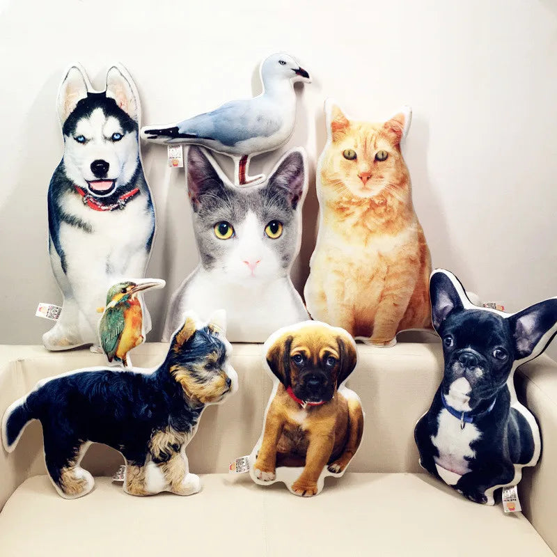 Customized Products Free Shipping, Dropshipping, Gift, Old Customers Photo DIY Pet Cushion Novelty Animal Pillow Custom Fabric
