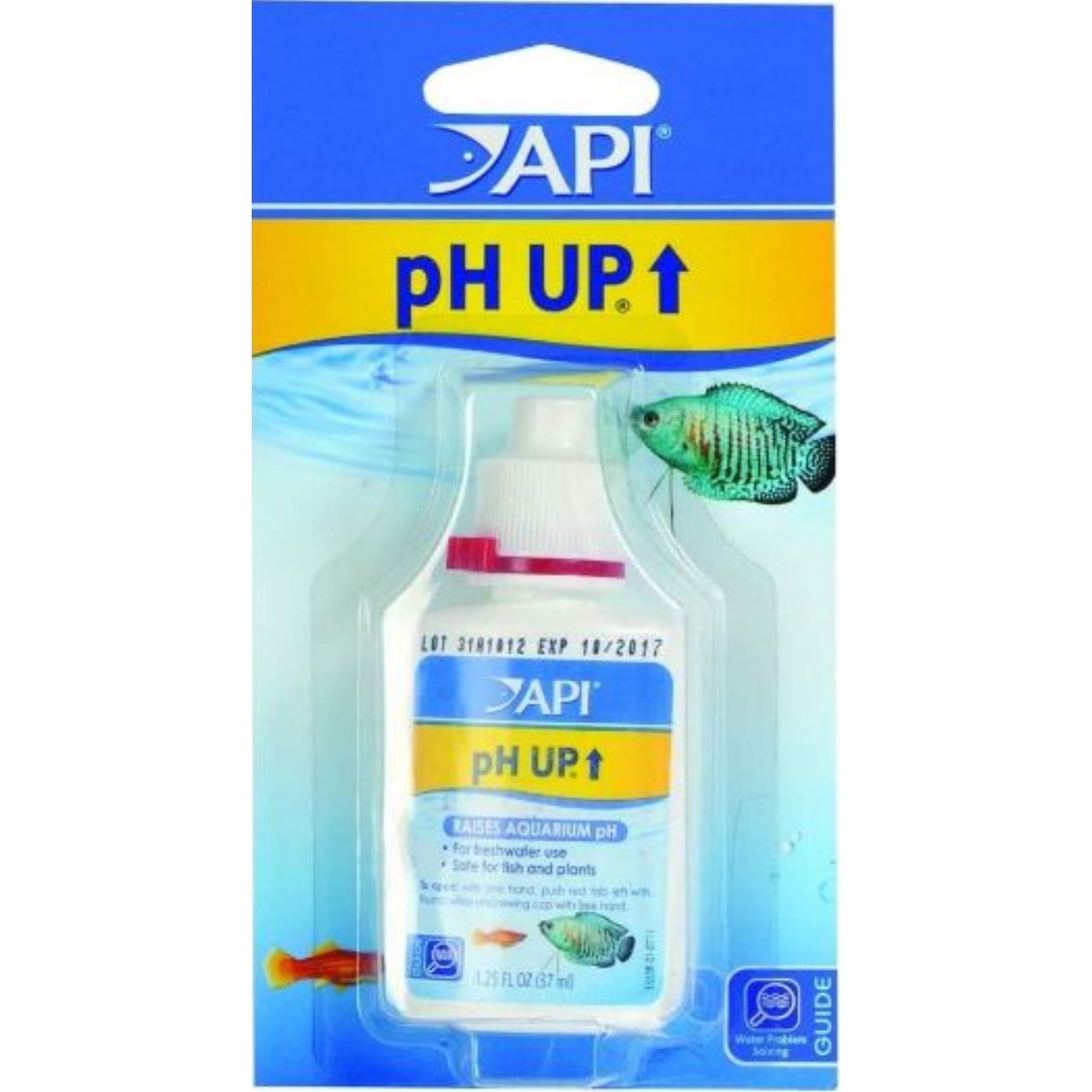 API pH Up Aquarium pH Adjuster for Freshwater Aquariums 1.25 oz