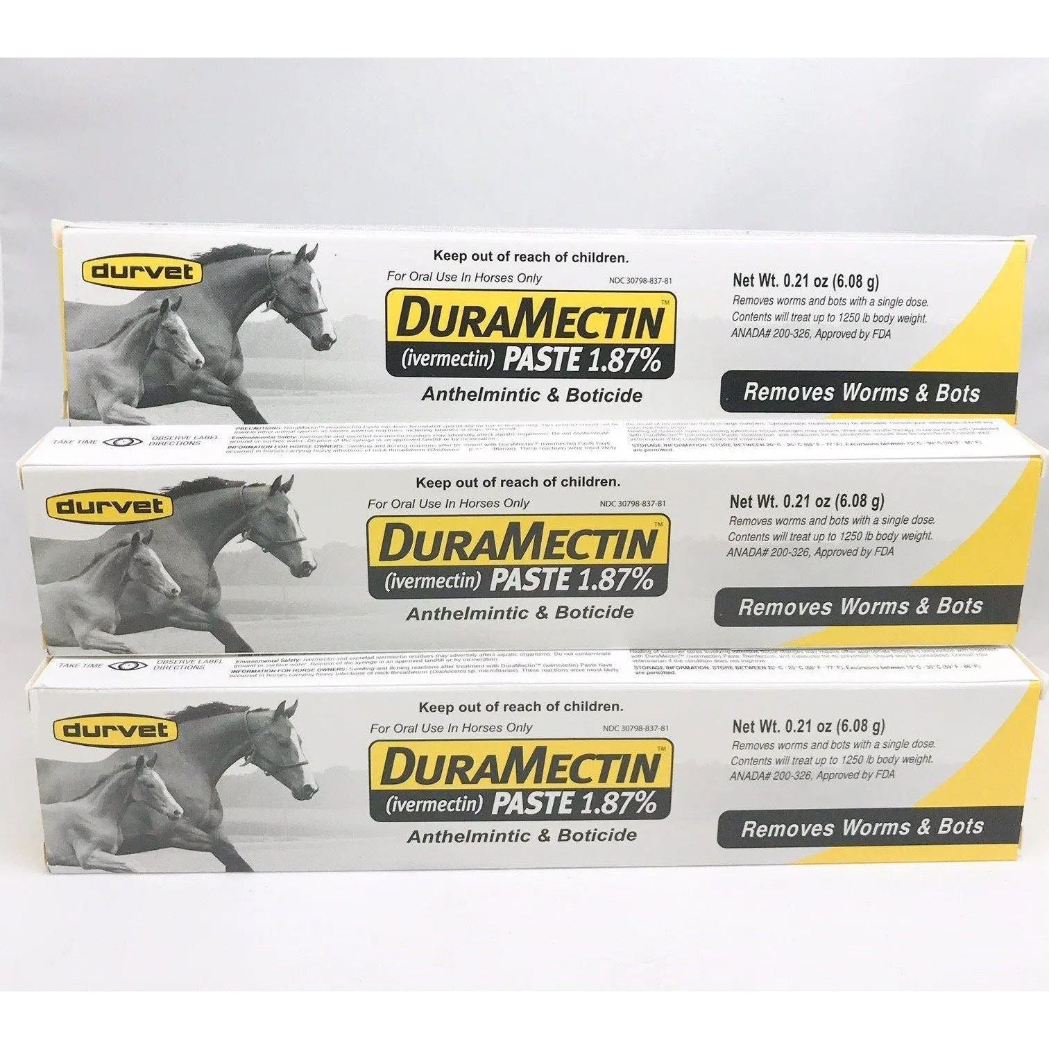 Absorbine Liniment and Wormer bundle Gallon Plus 3-Pack Wormer Bundle