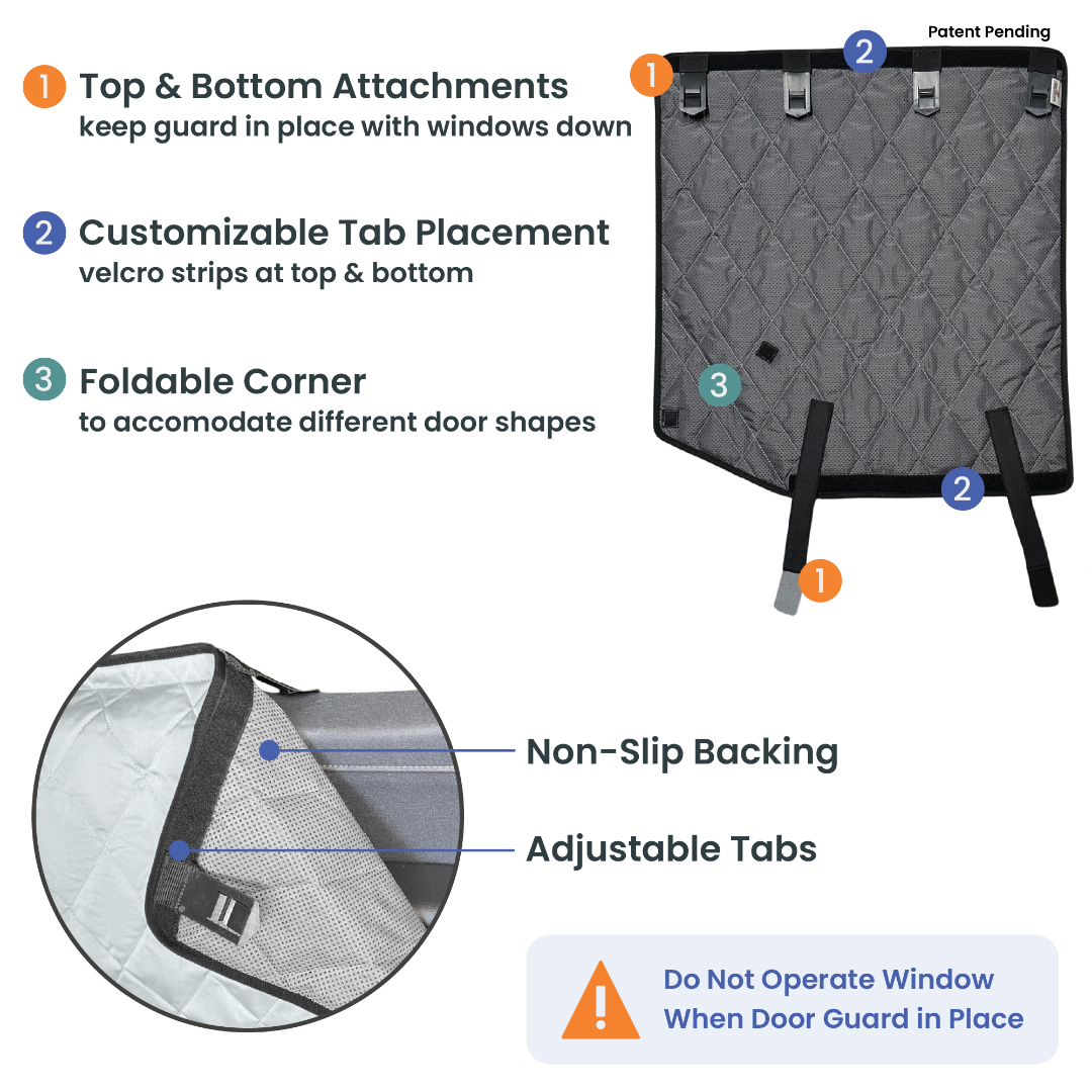 Car Door Covers That Stay In Place - Large