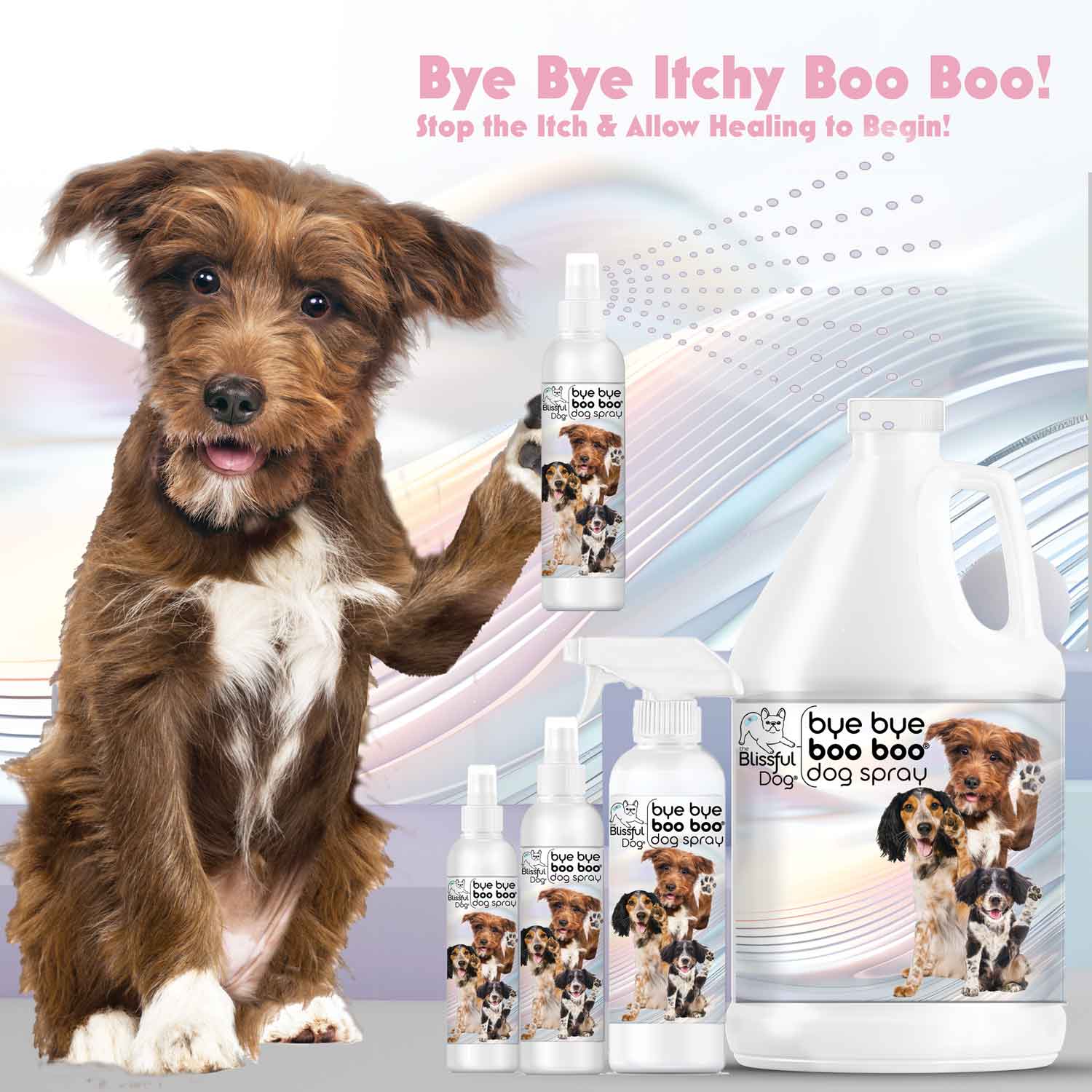 Bye Bye Boo Boo Dog Spray