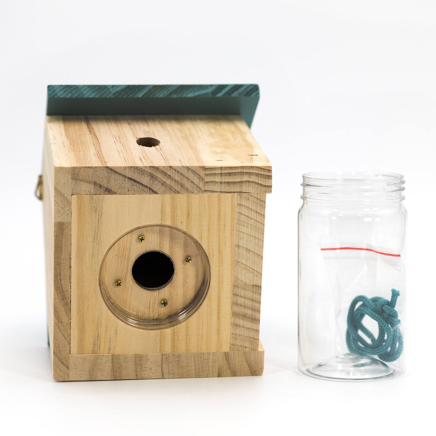 Durable Outdoor Carpenter Bee Trap - Pine Wood, Eco-Friendly, Hanging or Mounting, Multiple Styles