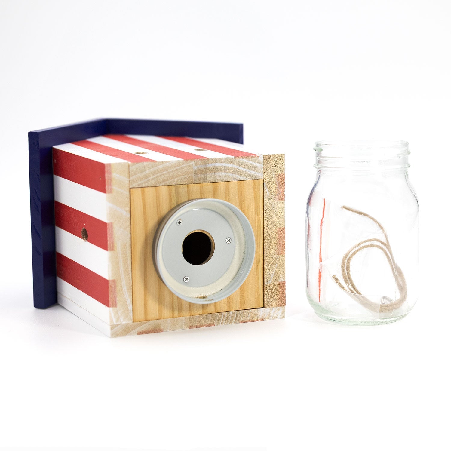 Durable Outdoor Carpenter Bee Trap - Pine Wood, Eco-Friendly, Hanging or Mounting, Multiple Styles