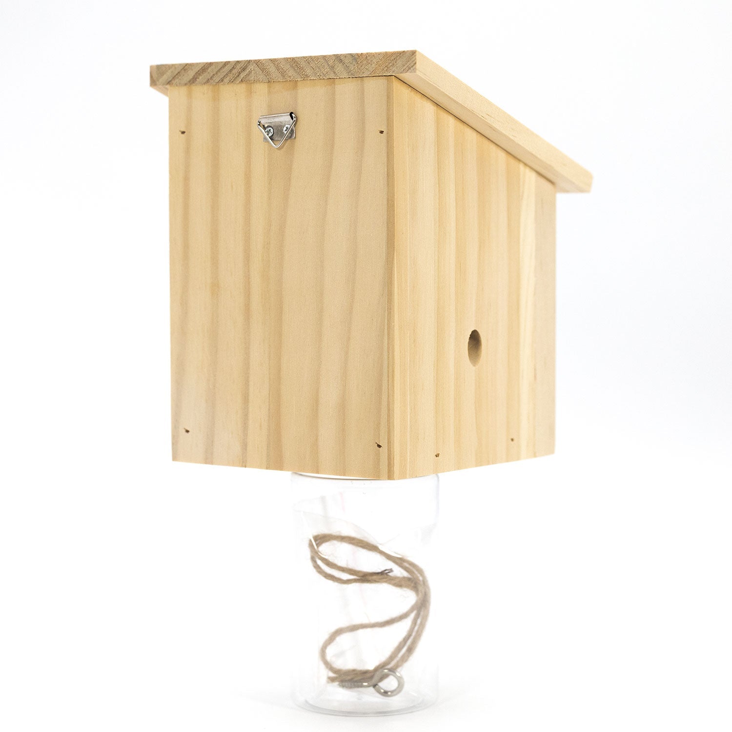 Durable Outdoor Carpenter Bee Trap - Pine Wood, Eco-Friendly, Hanging or Mounting, Multiple Styles