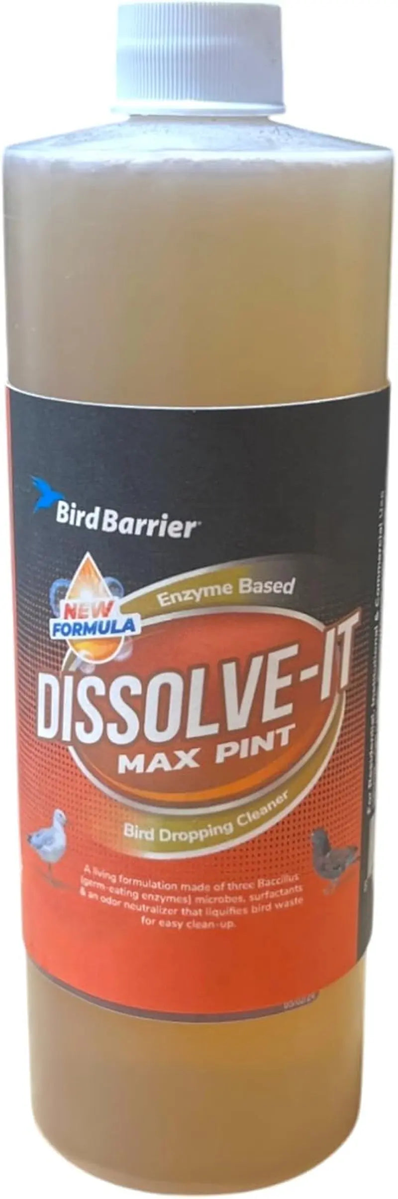 Bird Barrier Dissolve-It Enzyme Cleaner, Bird Dropping & Odor Remover