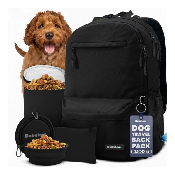 The Original Doggy Bag Backpack for Dog Supplies