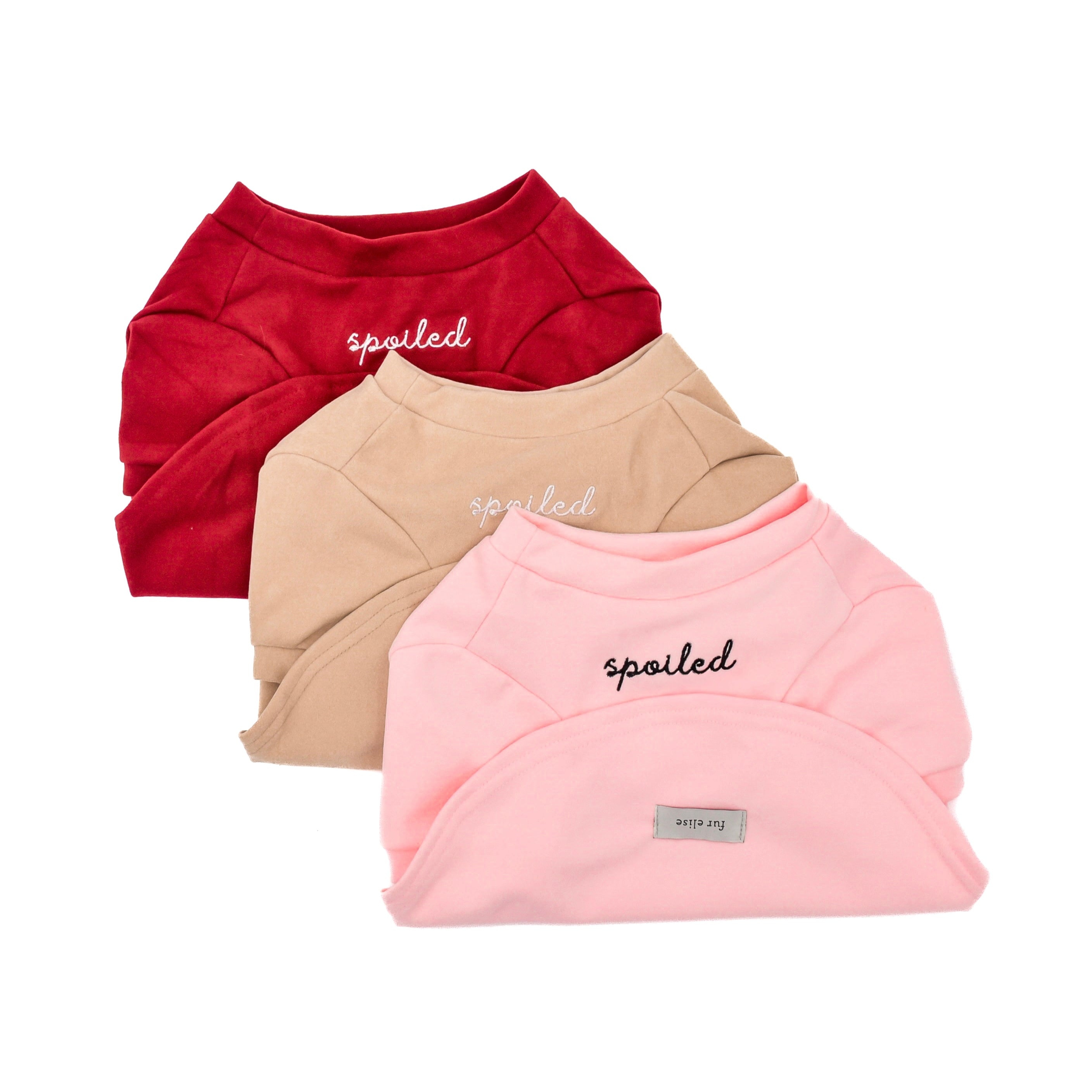 Fur Elise Mock Neck Shirt - Latte