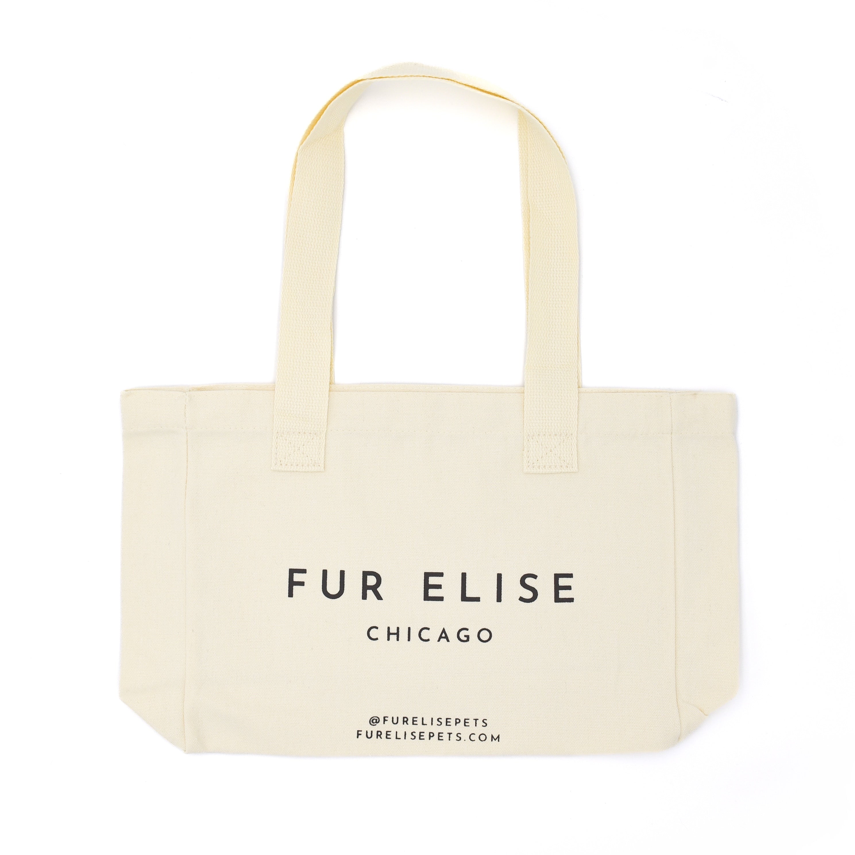 Fur Elise Logo Canvas Tote Bag