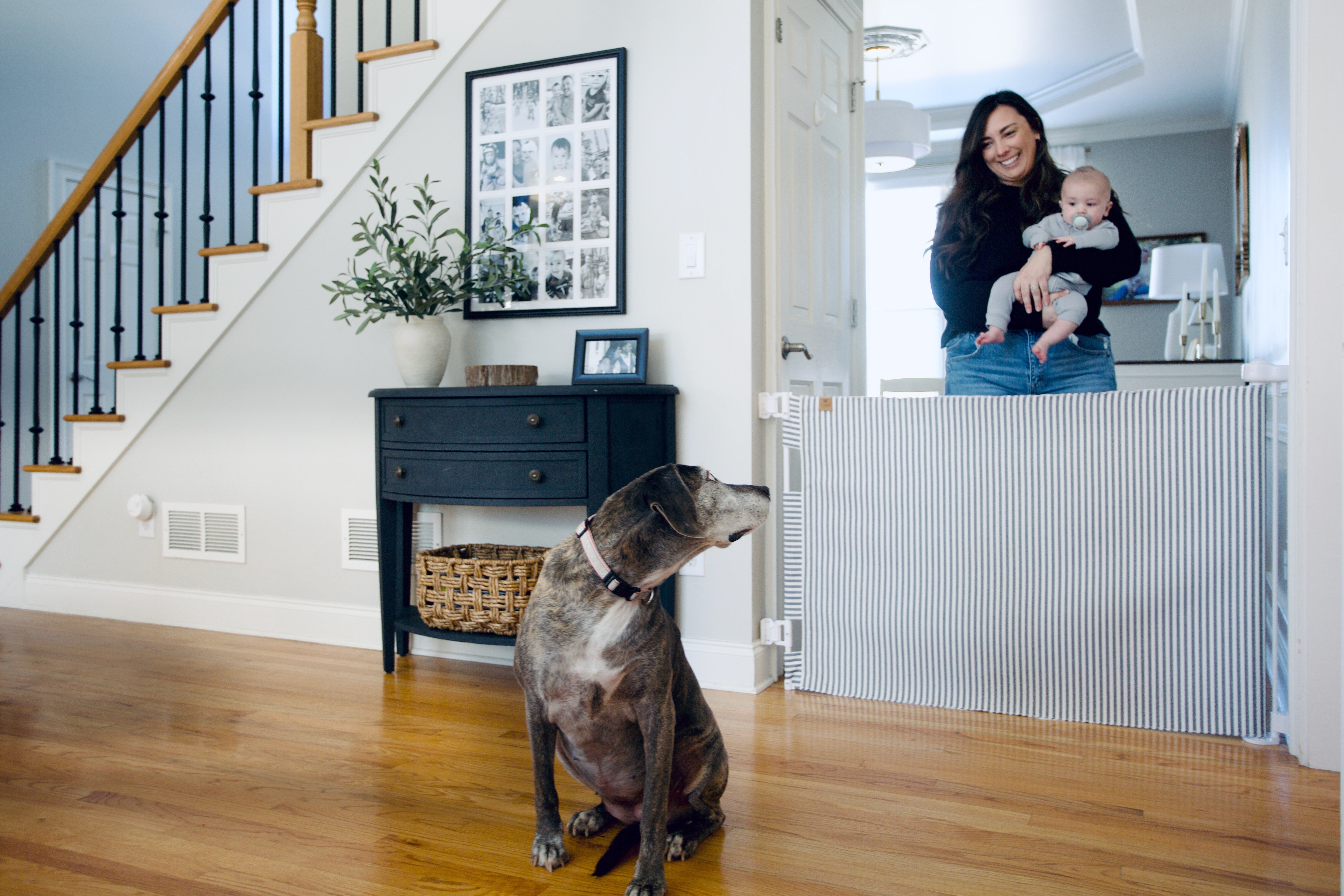 Milliken® Fabric Baby & Pet Safety Gate – Indoor/Outdoor, Durable & Stylish