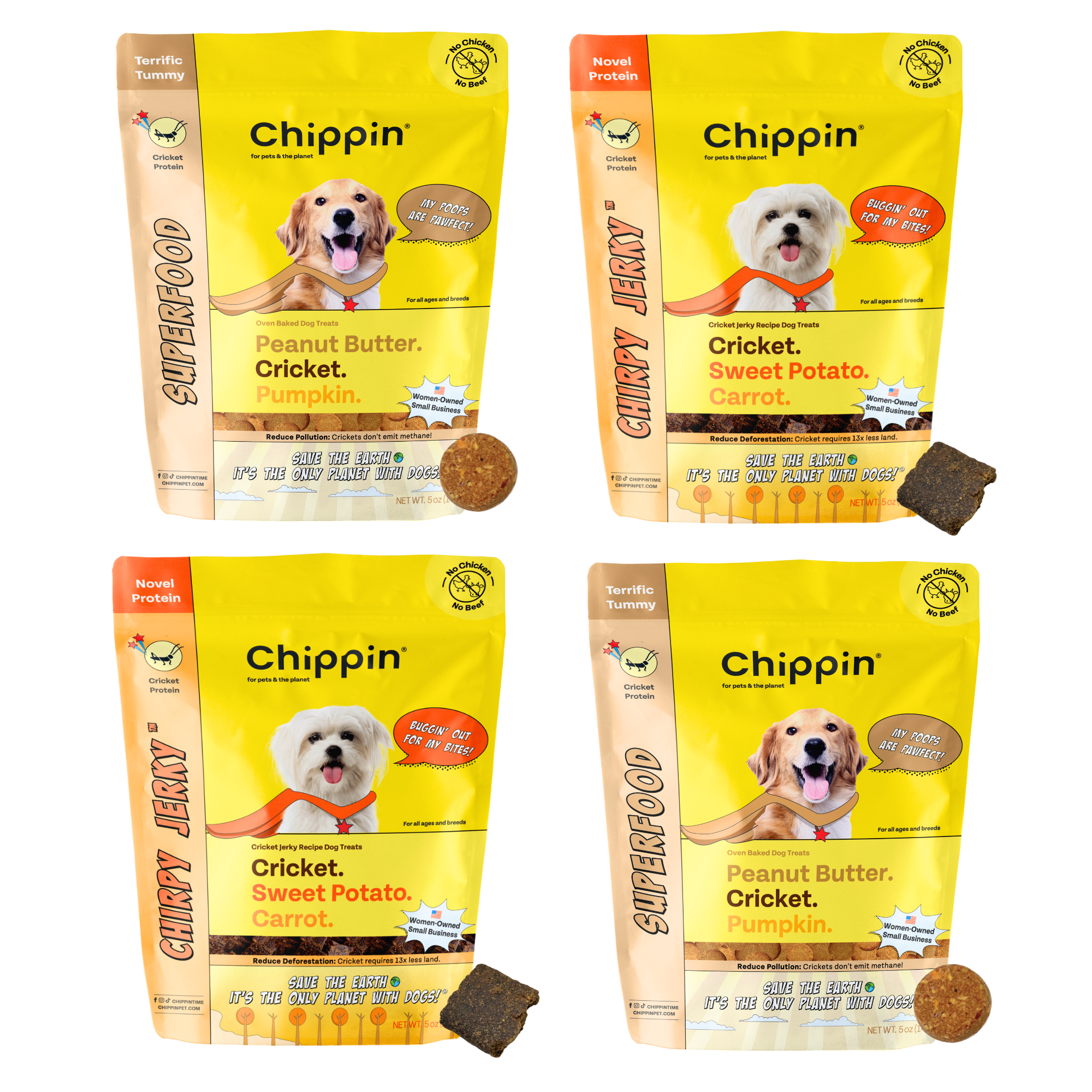 Gut Healthy Dog Treat Variety Bundle