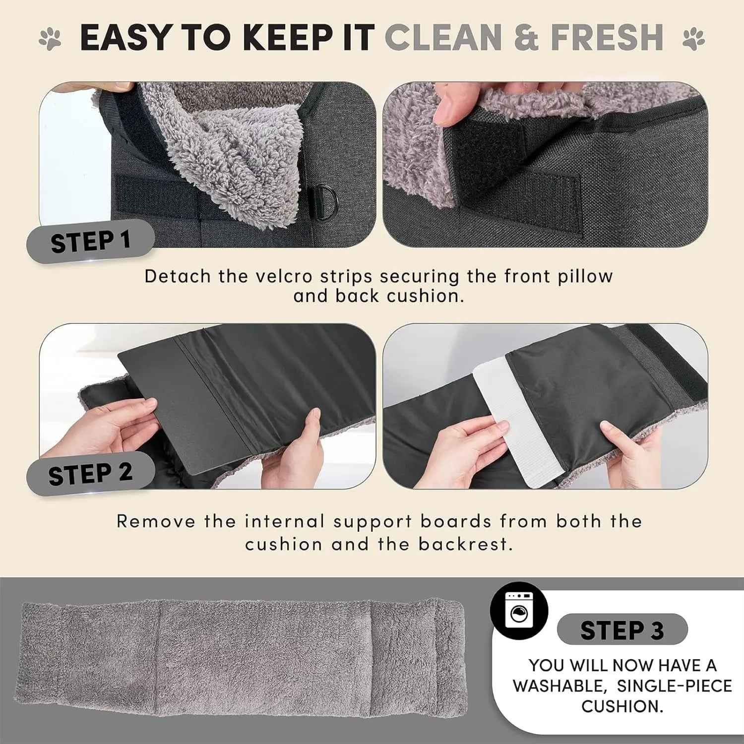Center Console Dog Car Seat – Portable Pet Booster