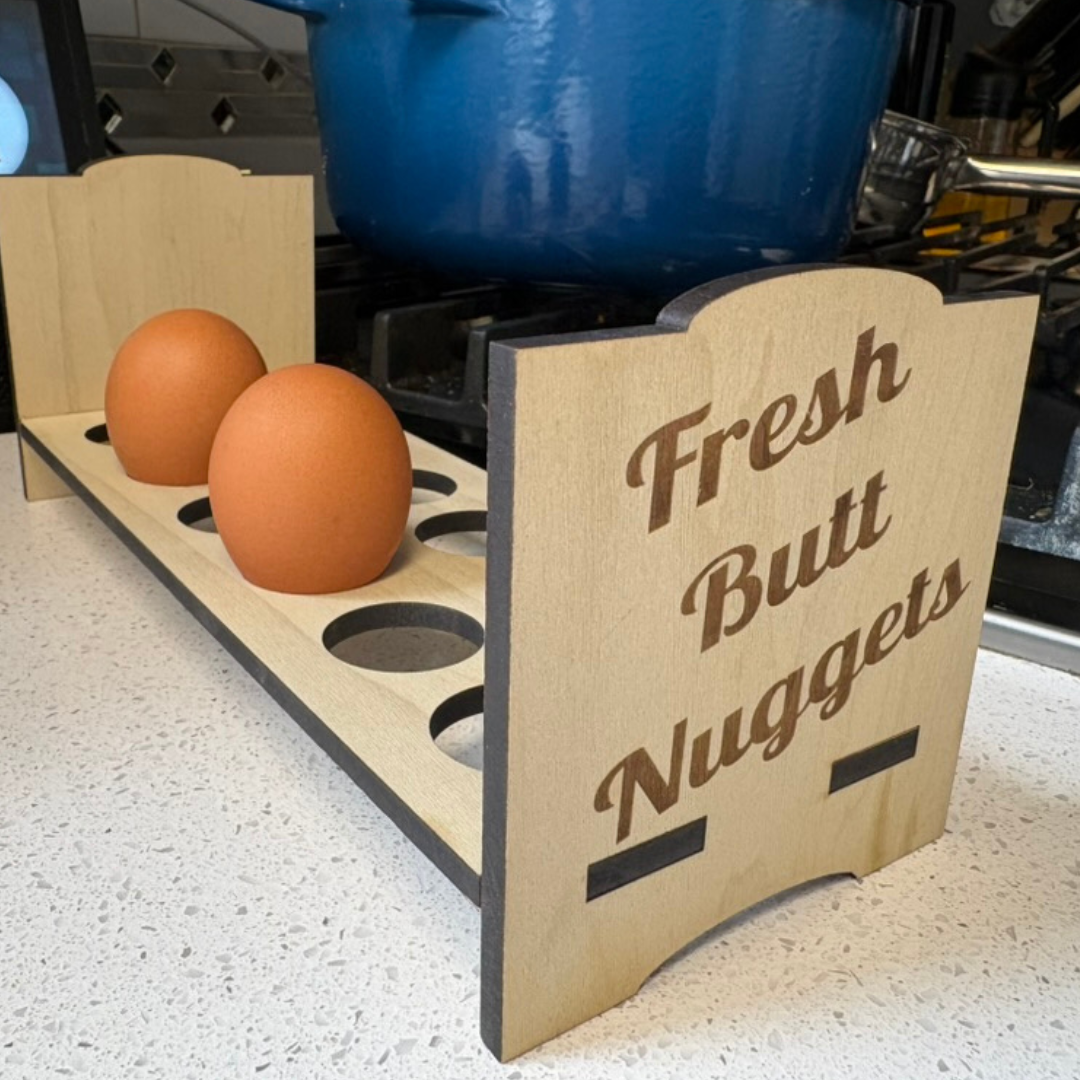 Counter Top Chicken Egg Holder - Custom Design