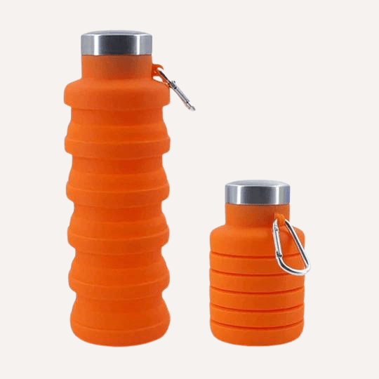 Tilley + Me Collapsible Water Bottle – Leakproof & Travel-Friendly Design