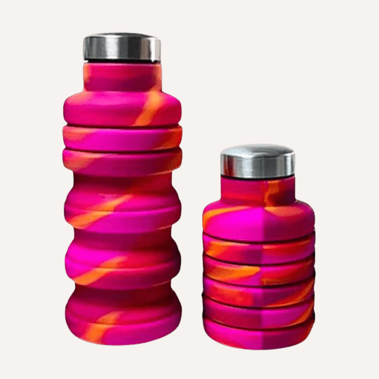Tilley + Me Collapsible Water Bottle – Leakproof & Travel-Friendly Design