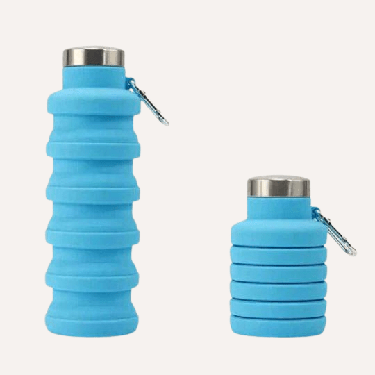 Tilley + Me Collapsible Water Bottle – Leakproof & Travel-Friendly Design