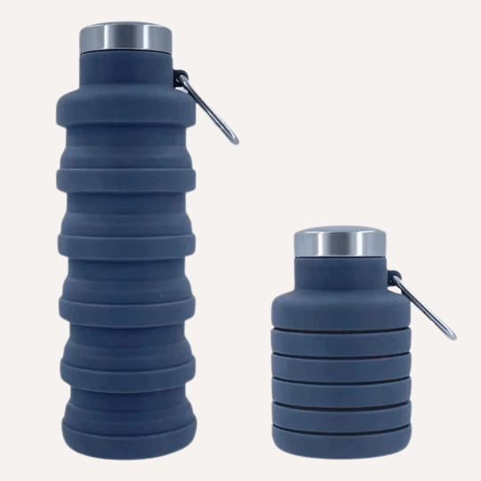 Tilley + Me Collapsible Water Bottle – Leakproof & Travel-Friendly Design