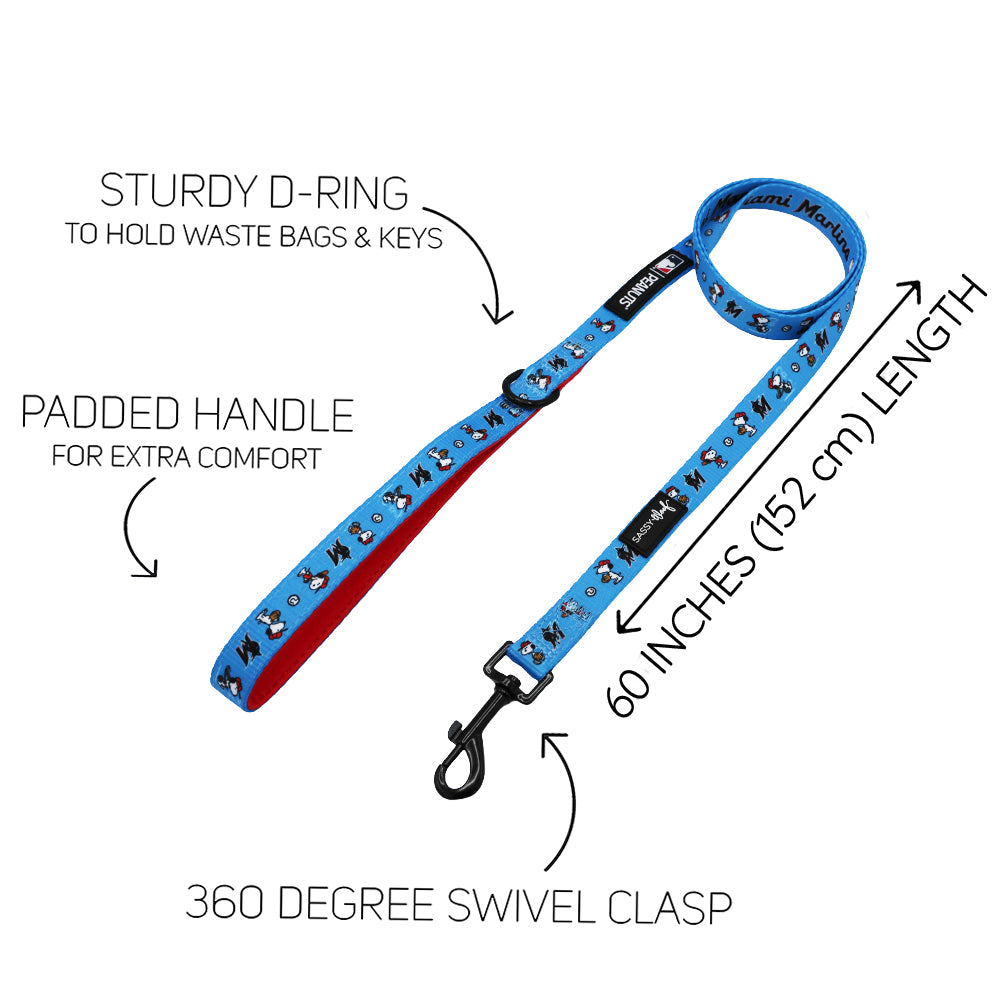 Dog Leash - MLB™ x Peanuts™ Miami Marlins™