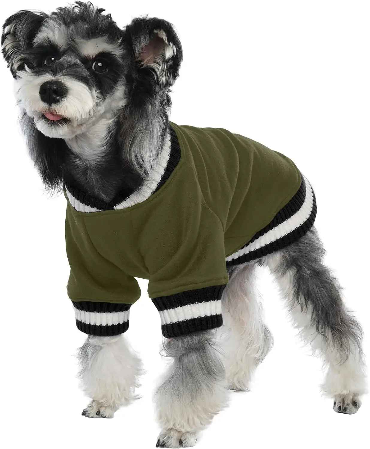 Dog Winter Fleece Pullover Sweater, Soft Warm Hoodie for Small to Medium Dogs
