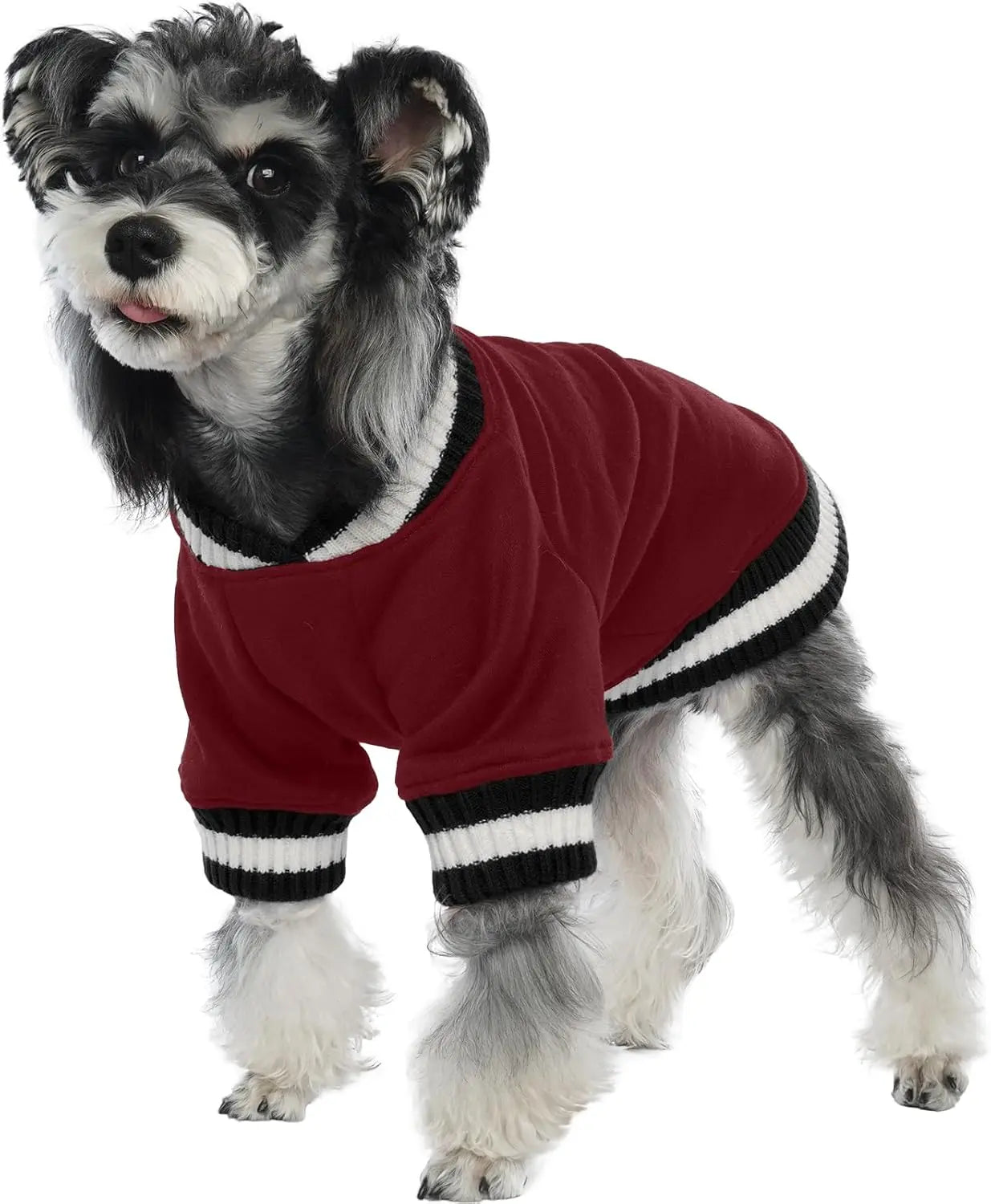 Dog Winter Fleece Pullover Sweater, Soft Warm Hoodie for Small to Medium Dogs