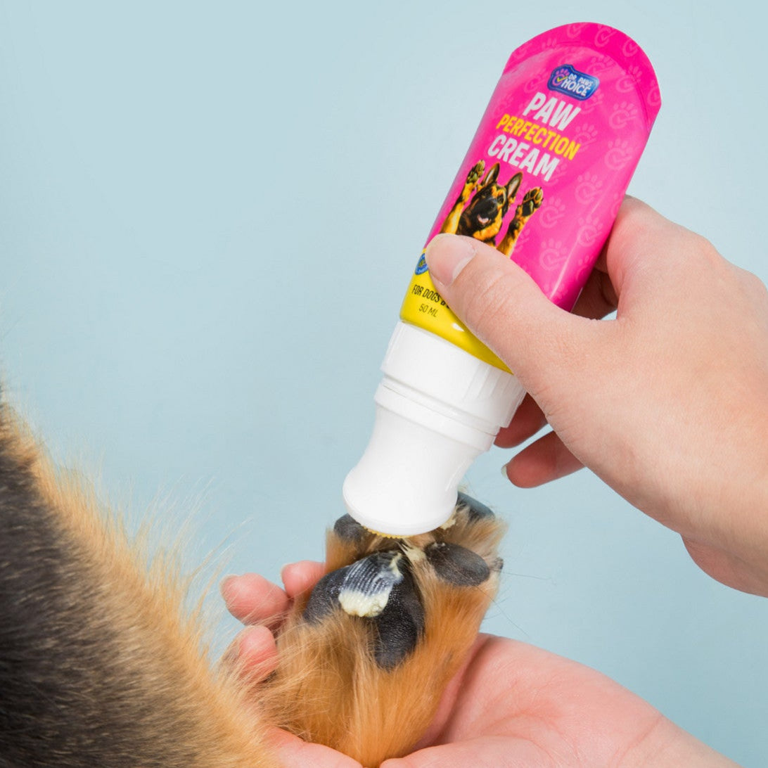 Paw Perfection Cream – Dog Paw Protector & Healing Balm with Soft Tip Applicator