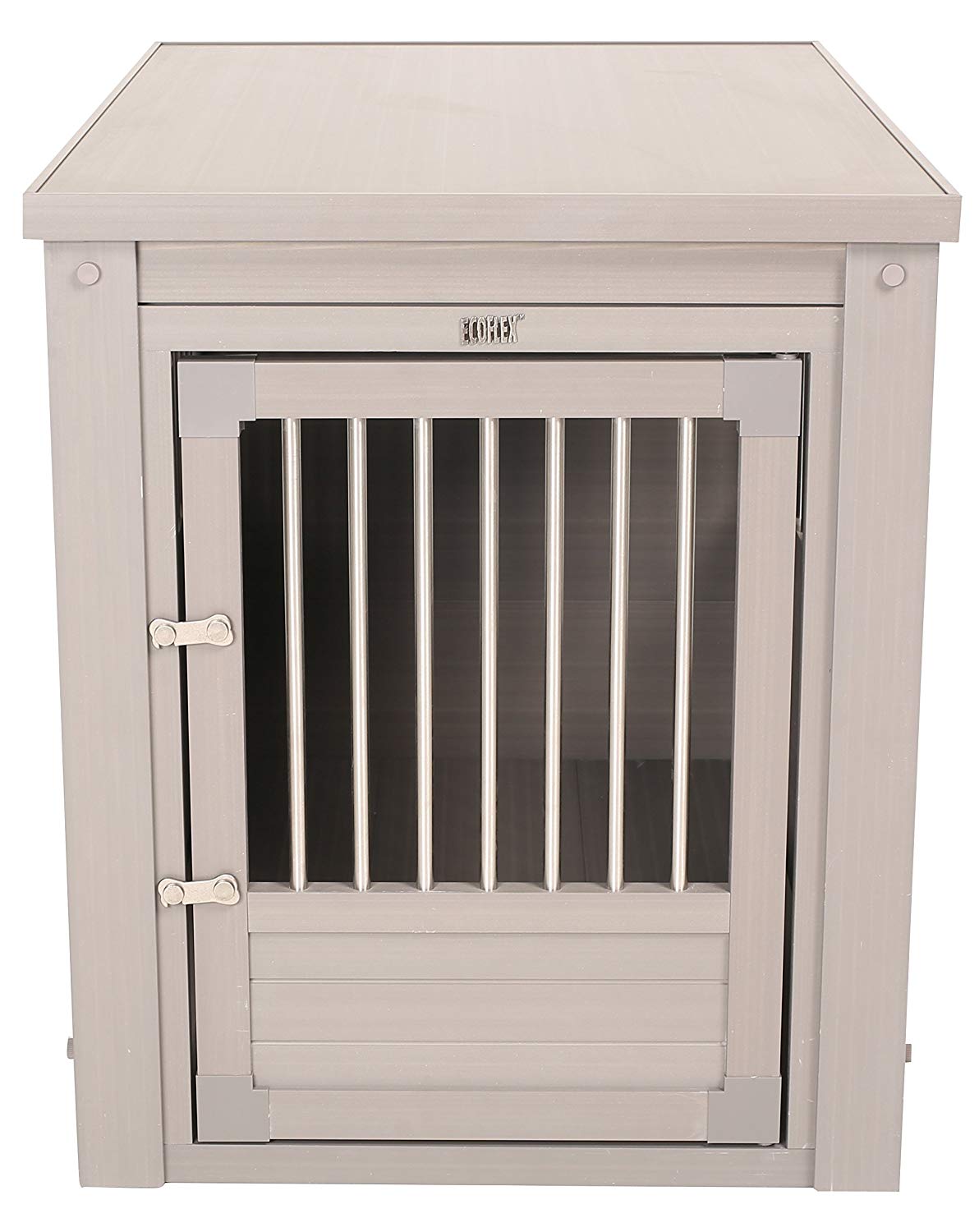 New Age Pet  Innplace Dog Crate  Grey Medium
