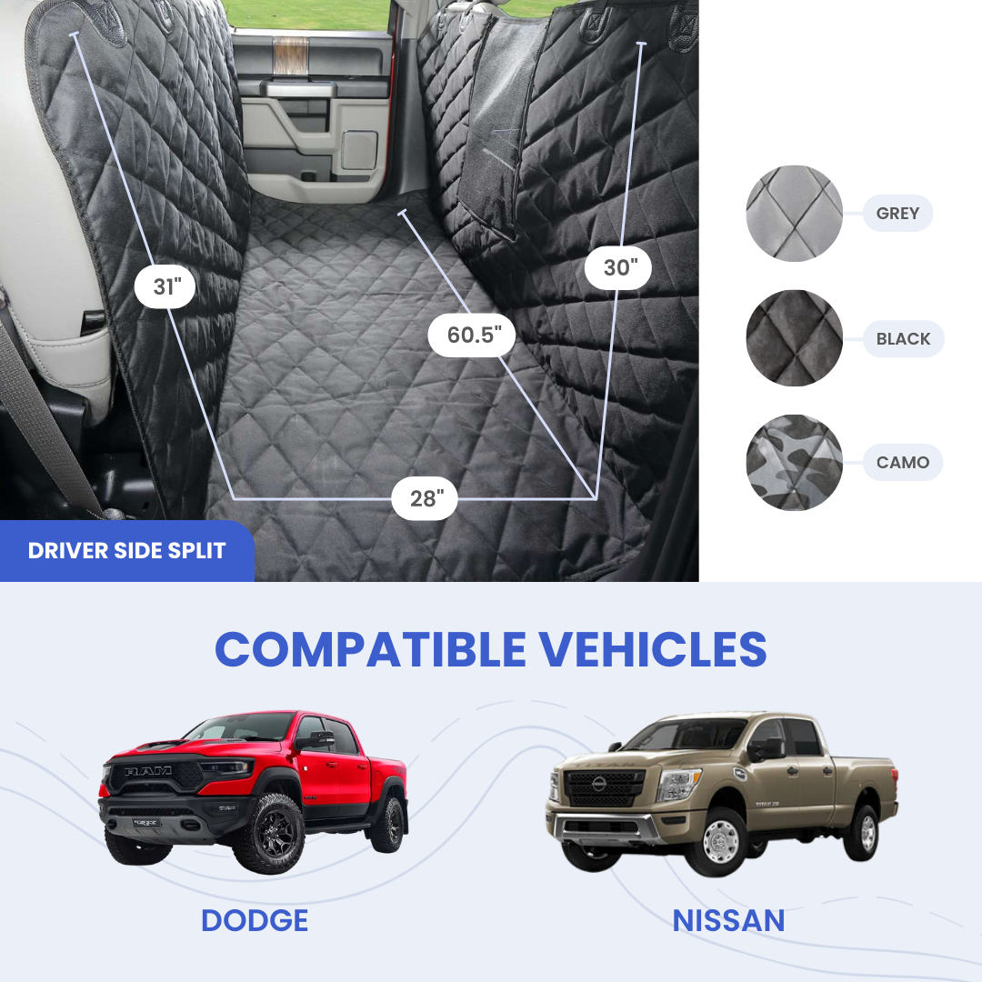 Floor Hammock for Crew Cab Trucks - Driver Side
