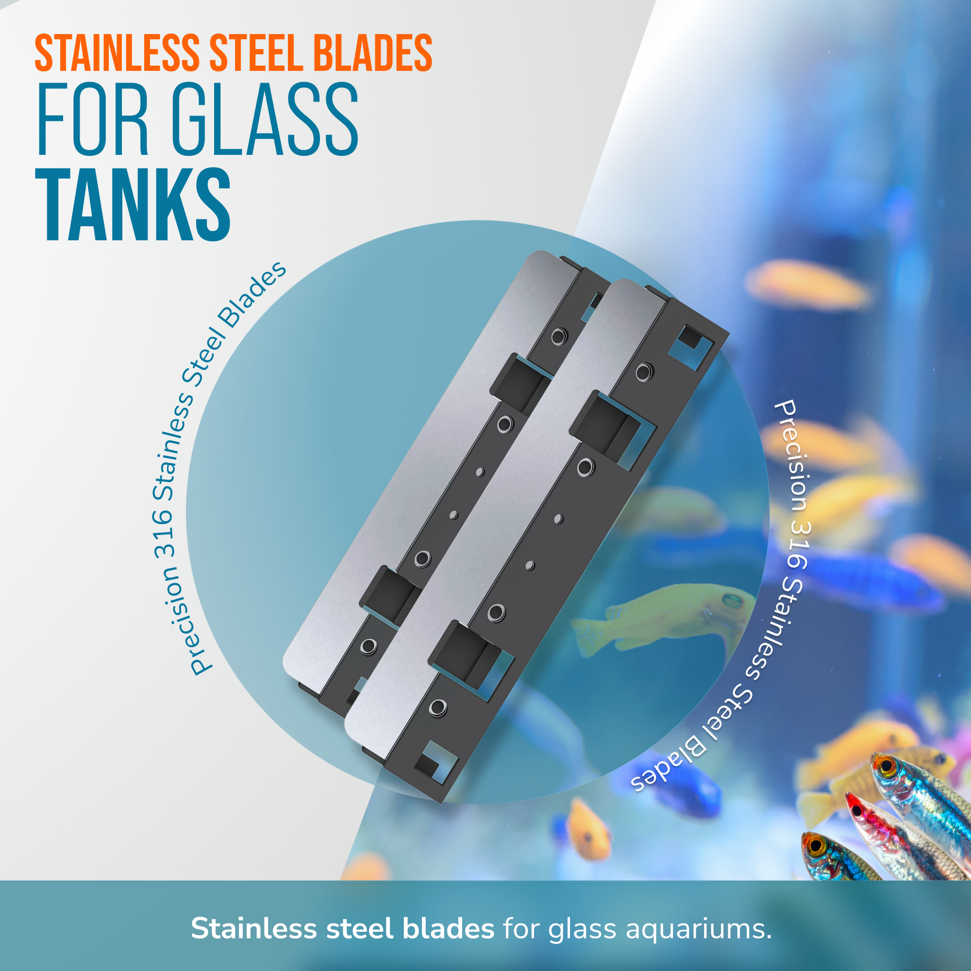 Flipper MAX Stainless Steel Replacement Blades 2 Pack