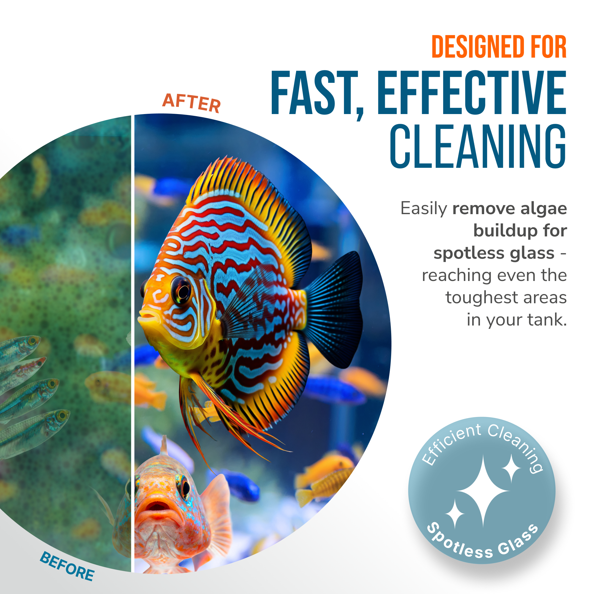 Flipper NANO FLOAT 2 in 1 Magnetic Aquarium Algae Cleaner