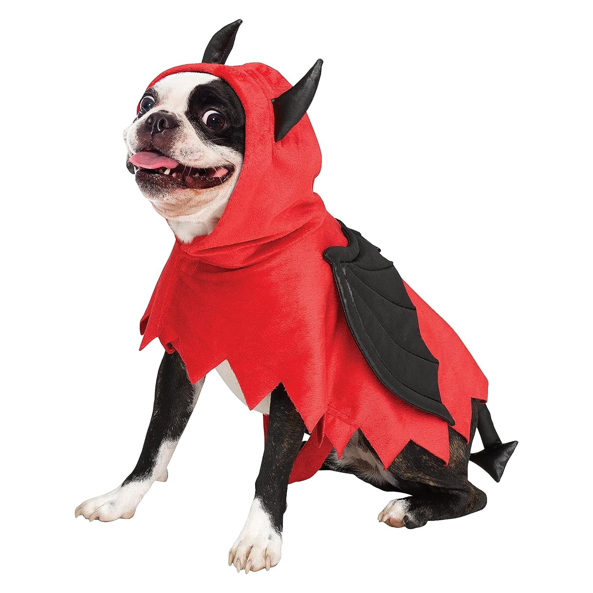 Devil Doggie Poncho Pet costume  LargeX-Large