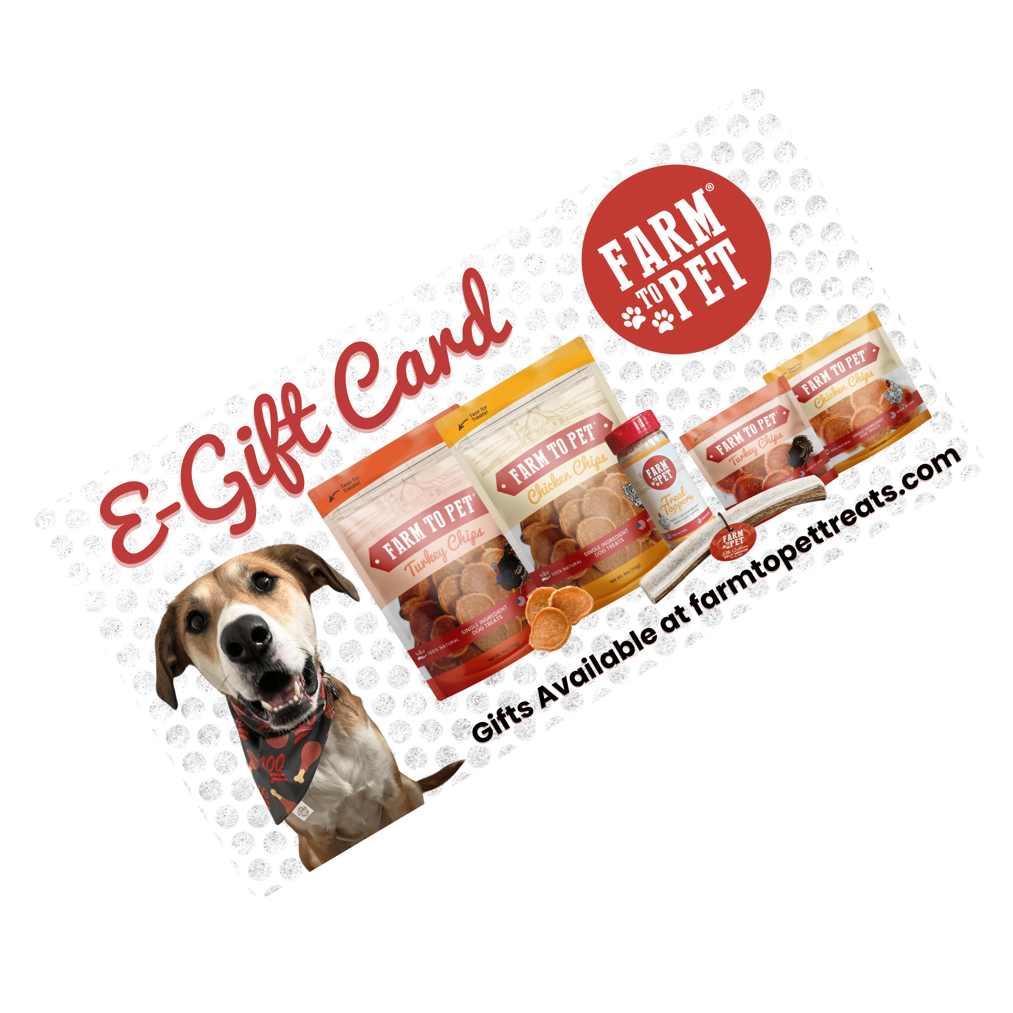 Farm to Pet E-Gift Card